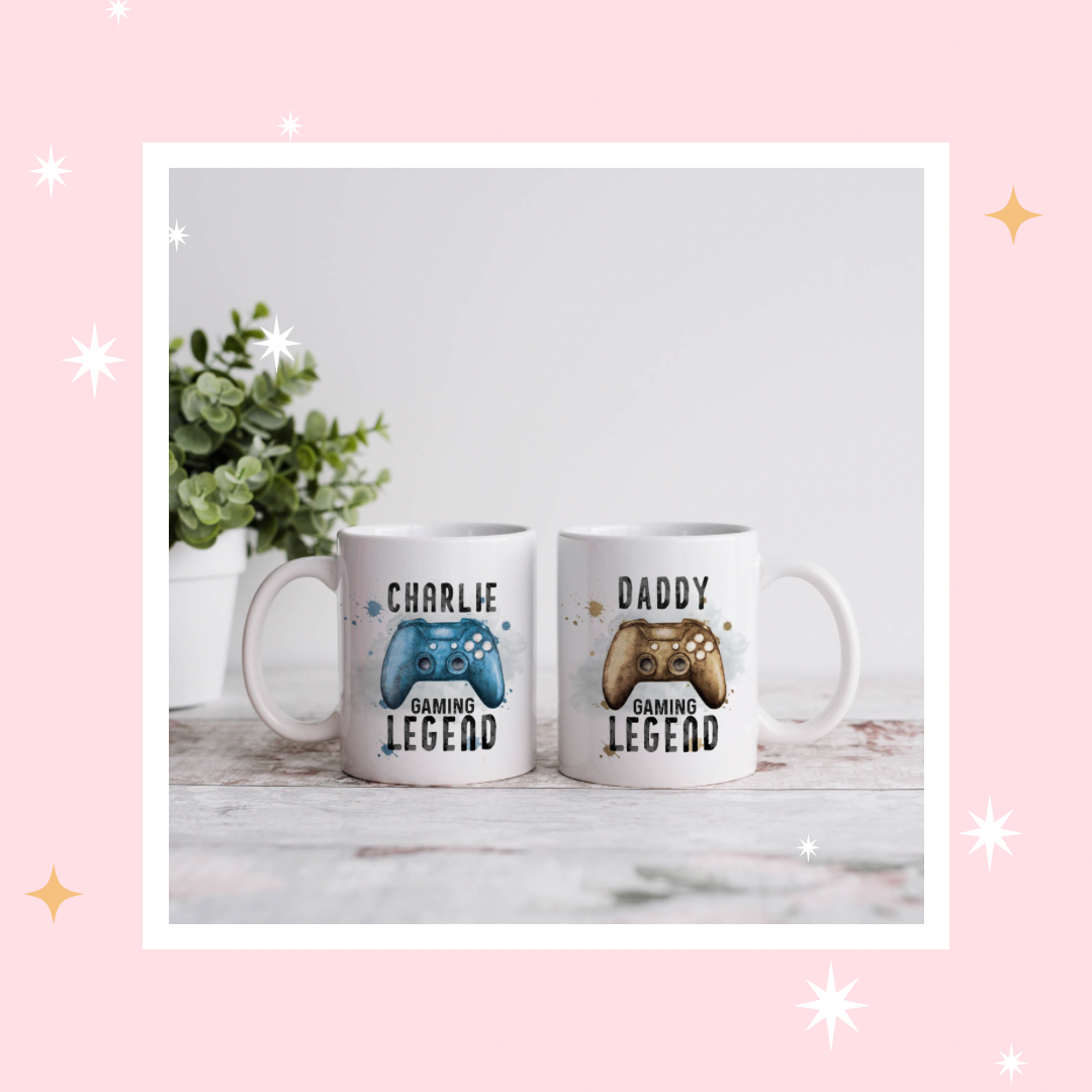 Personalised gamer Mug