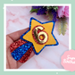 Star Birthday Badge with age, personalised Birthday Rosette
