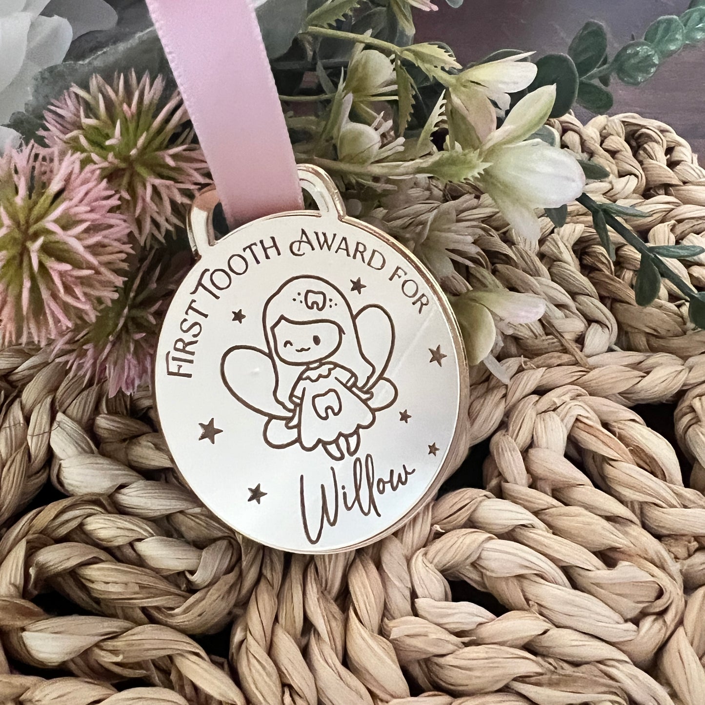 Doodle Tooth Fairy Medal