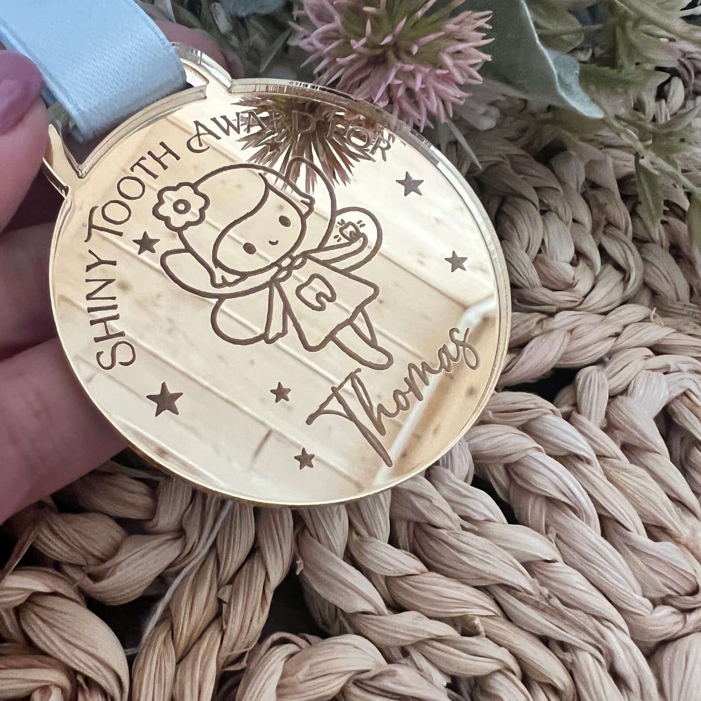 Doodle Tooth Fairy Medal