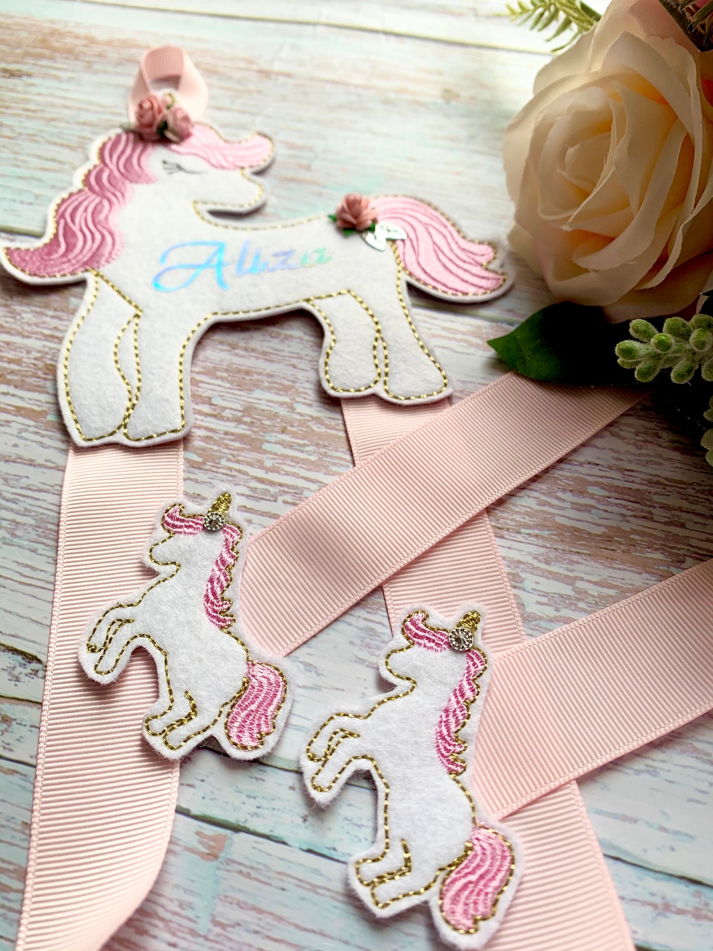 Unicorn Hair Bow Holder