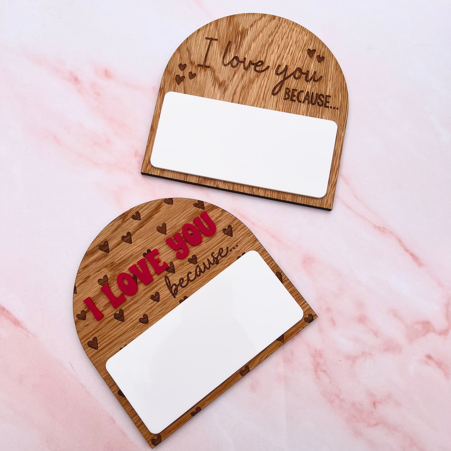 Valentines Dry Wipe Boards