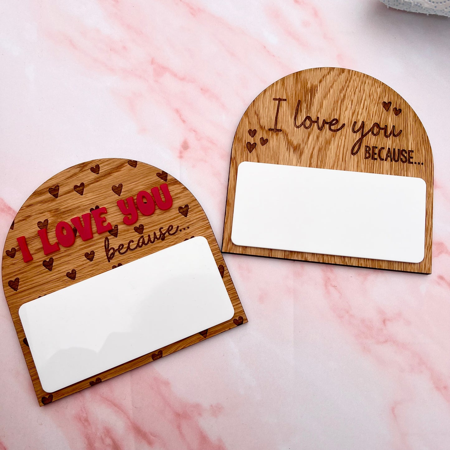 Valentines Dry Wipe Boards