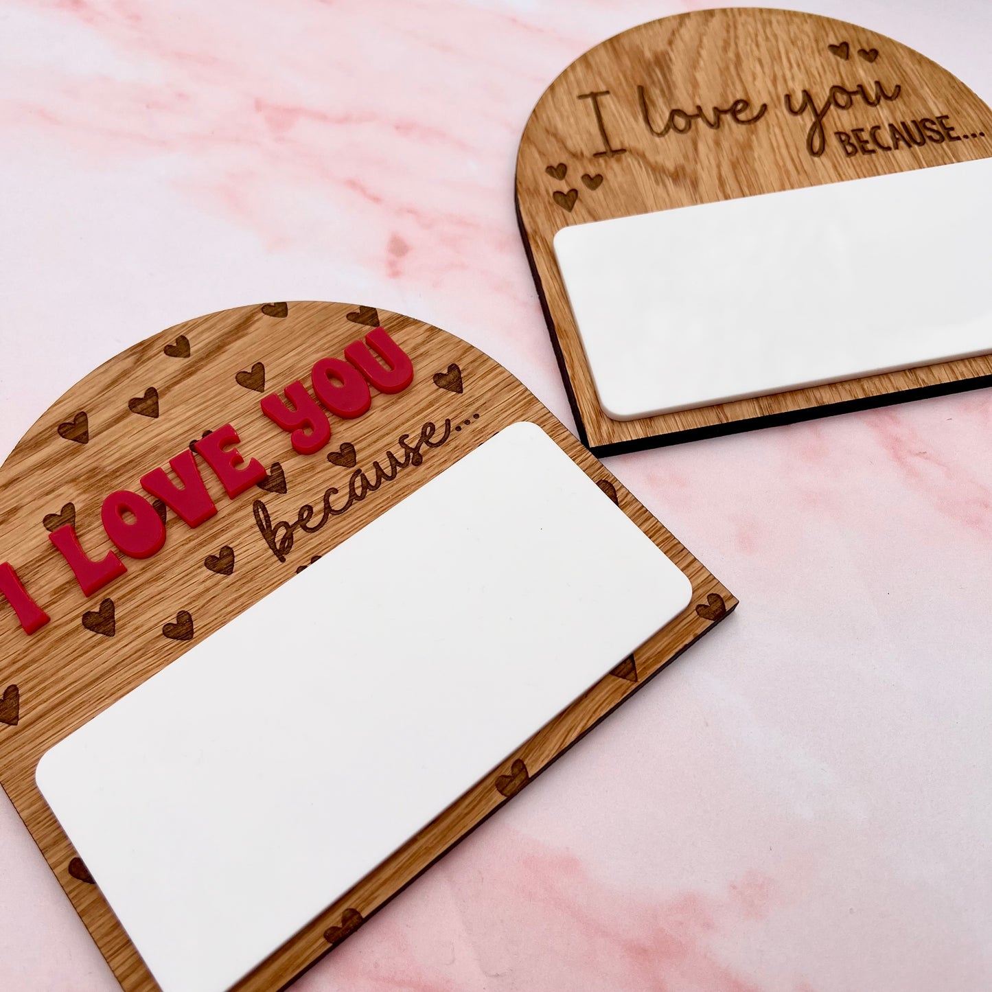 Valentines Dry Wipe Boards
