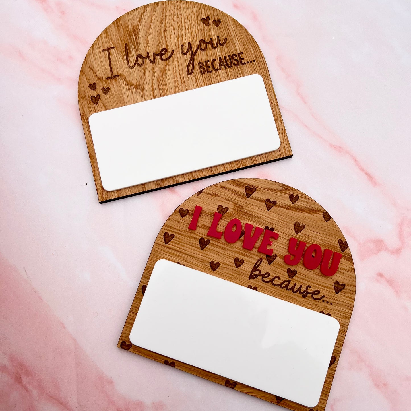Valentines Dry Wipe Boards