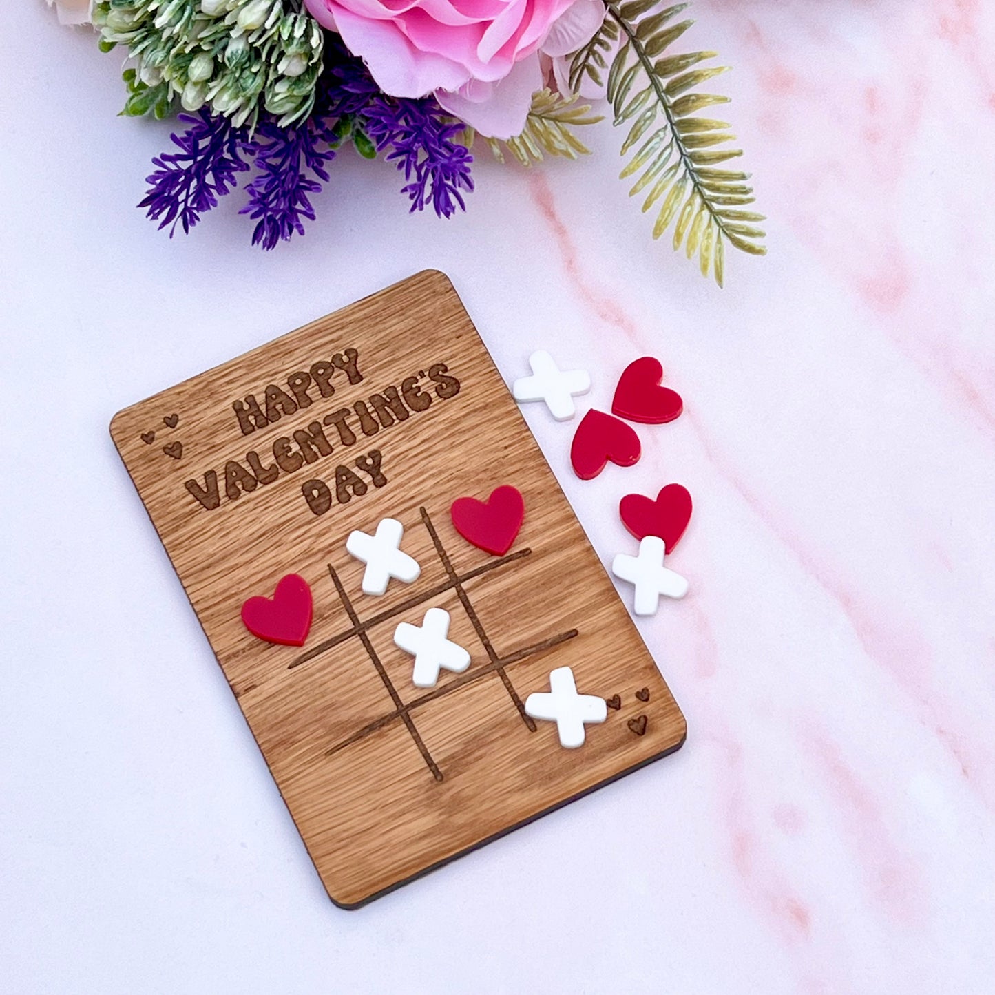 Valentines tic tac toe