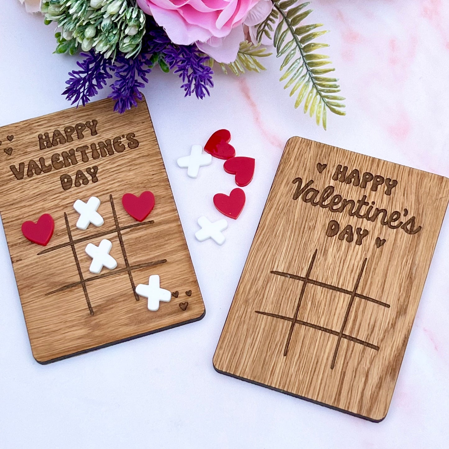 Valentines tic tac toe