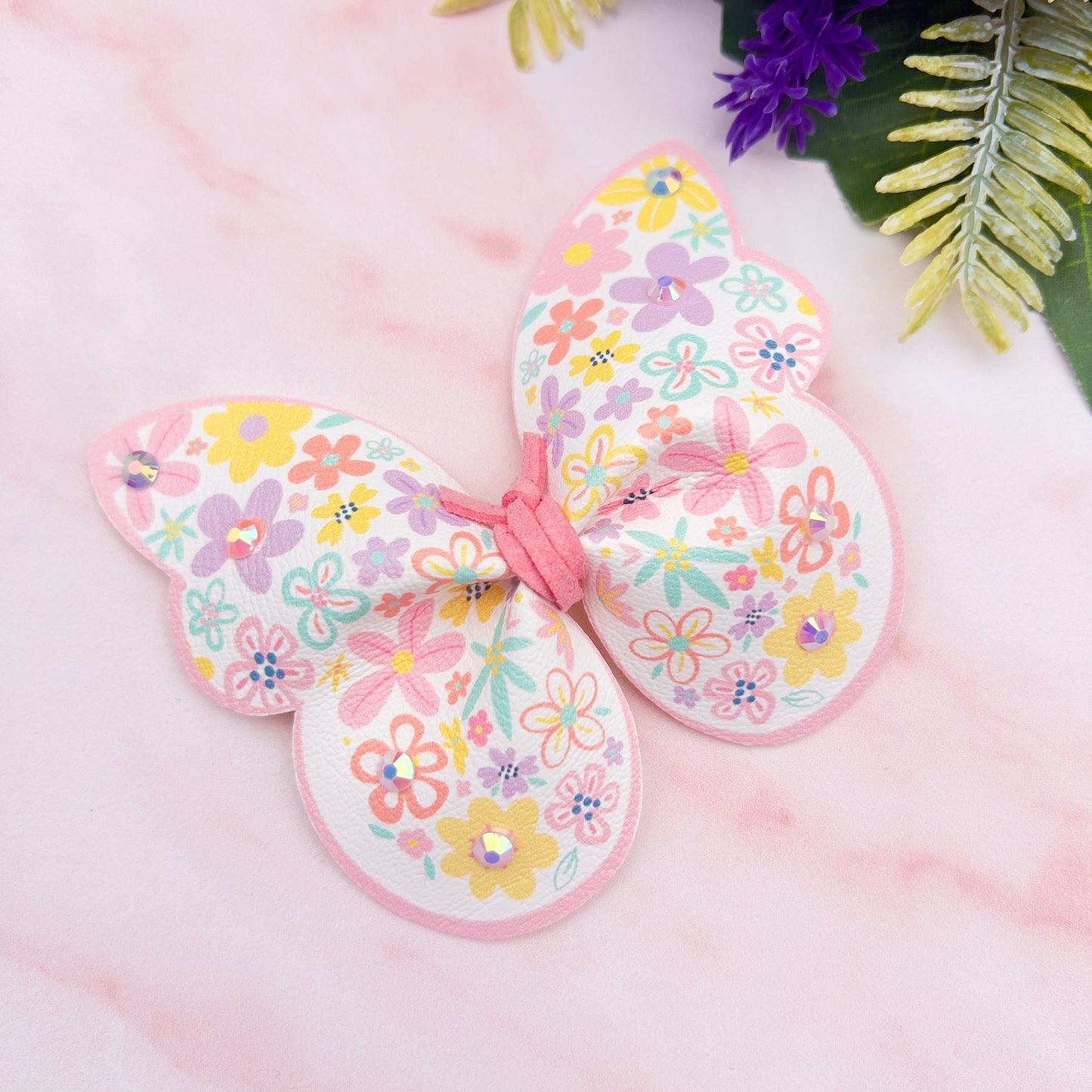 Pretty pinch Butterfly Hair Bow