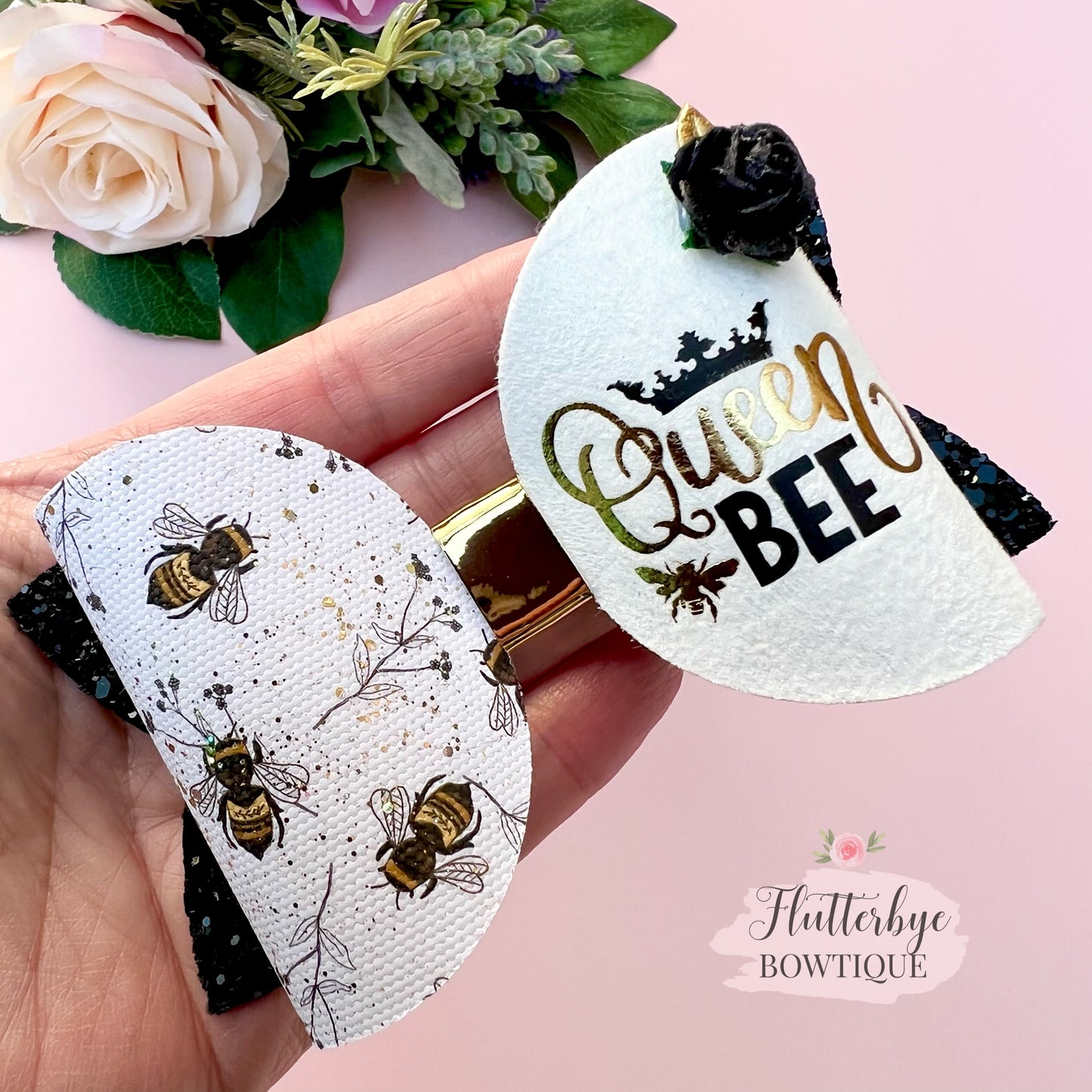 Queen Bee Hair bow