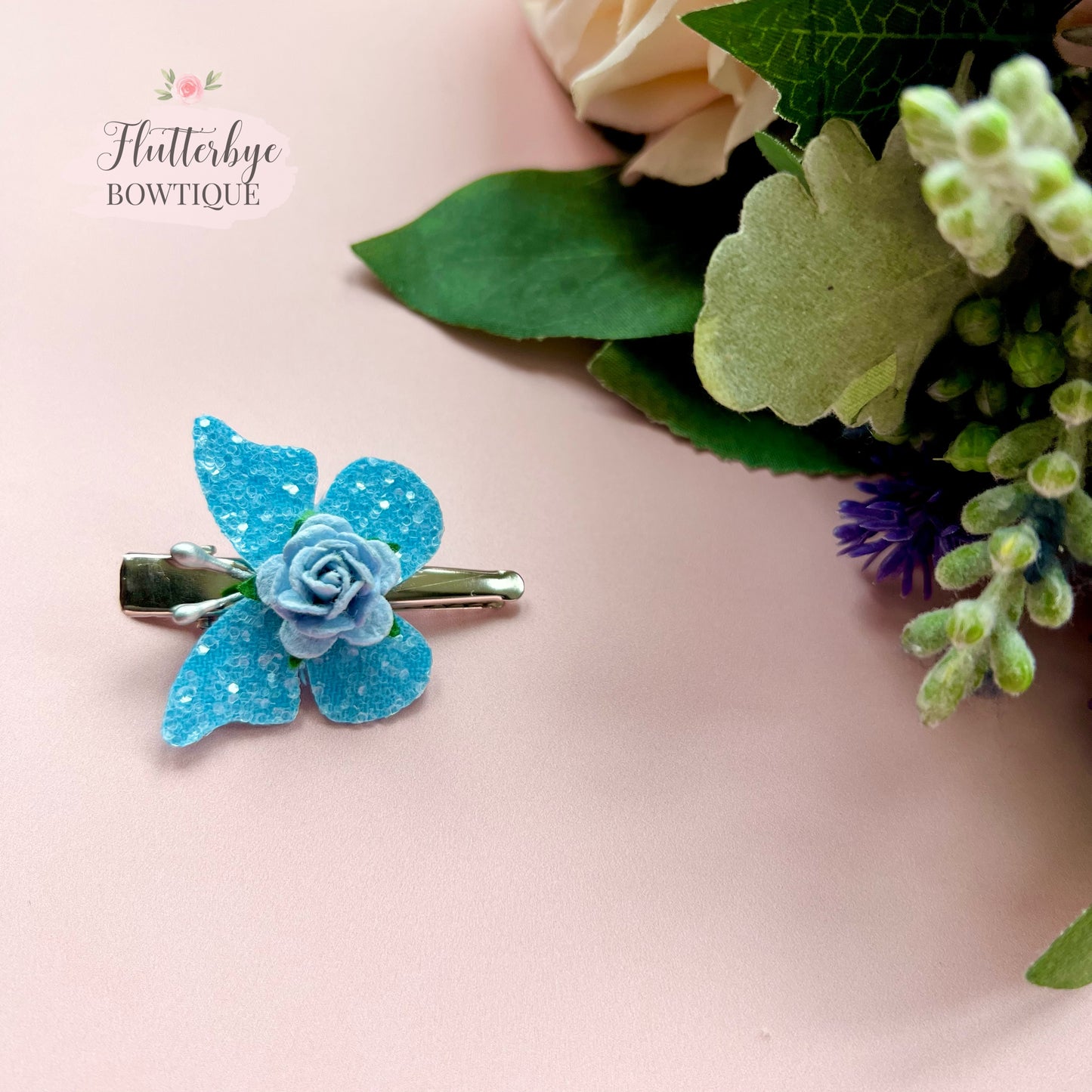 Butterfly Fringe Clips