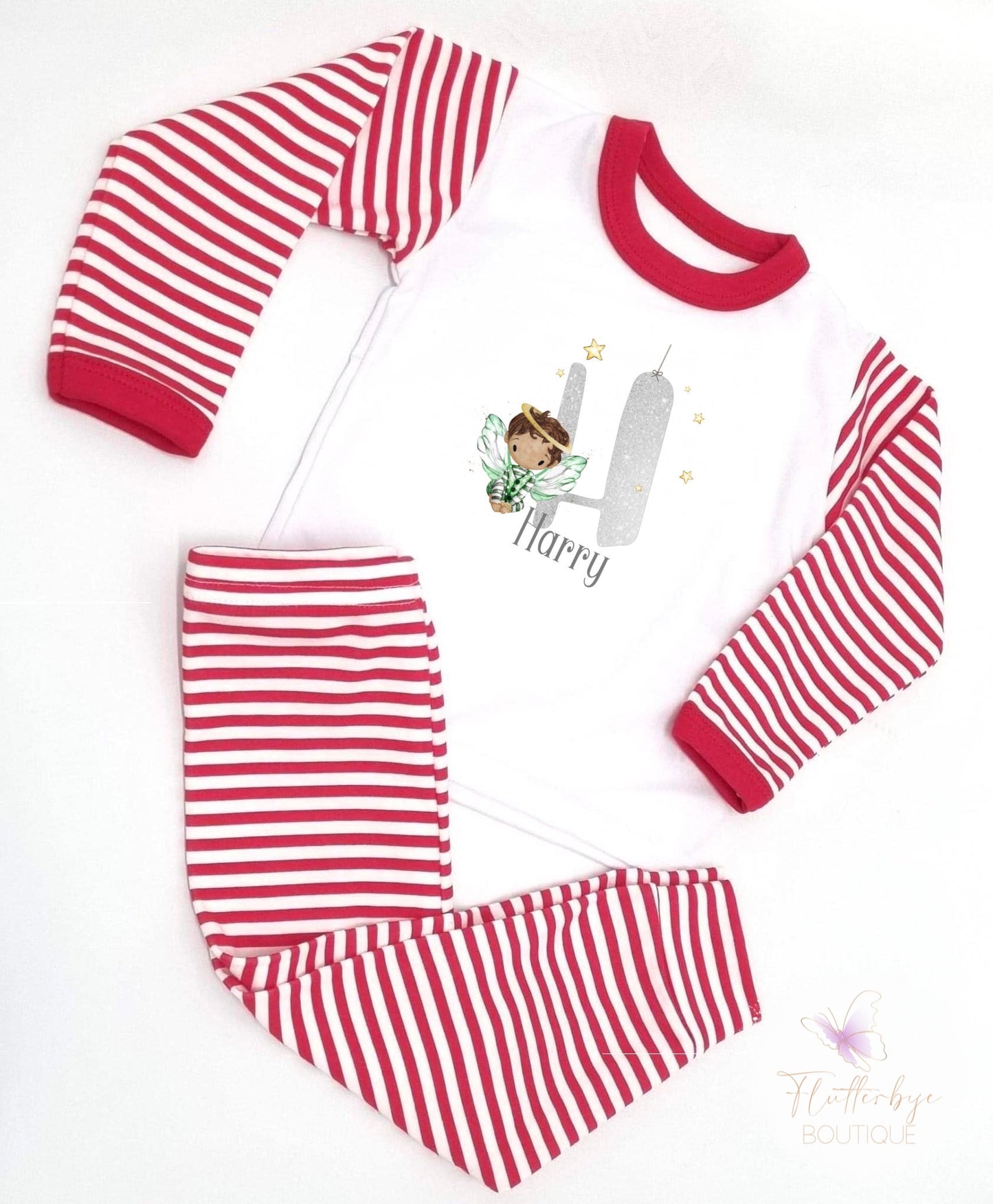 Personalised Christmas Fairy Pyjamas