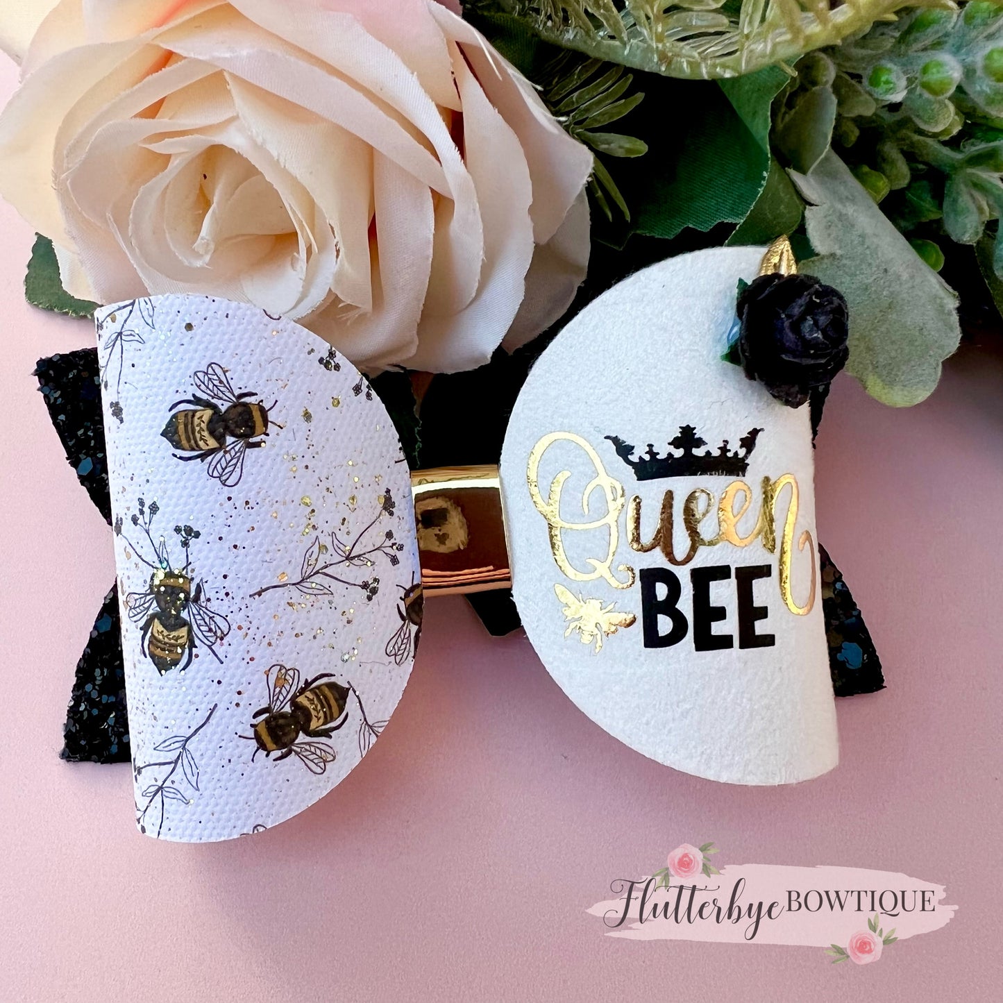 Queen Bee Hair bow
