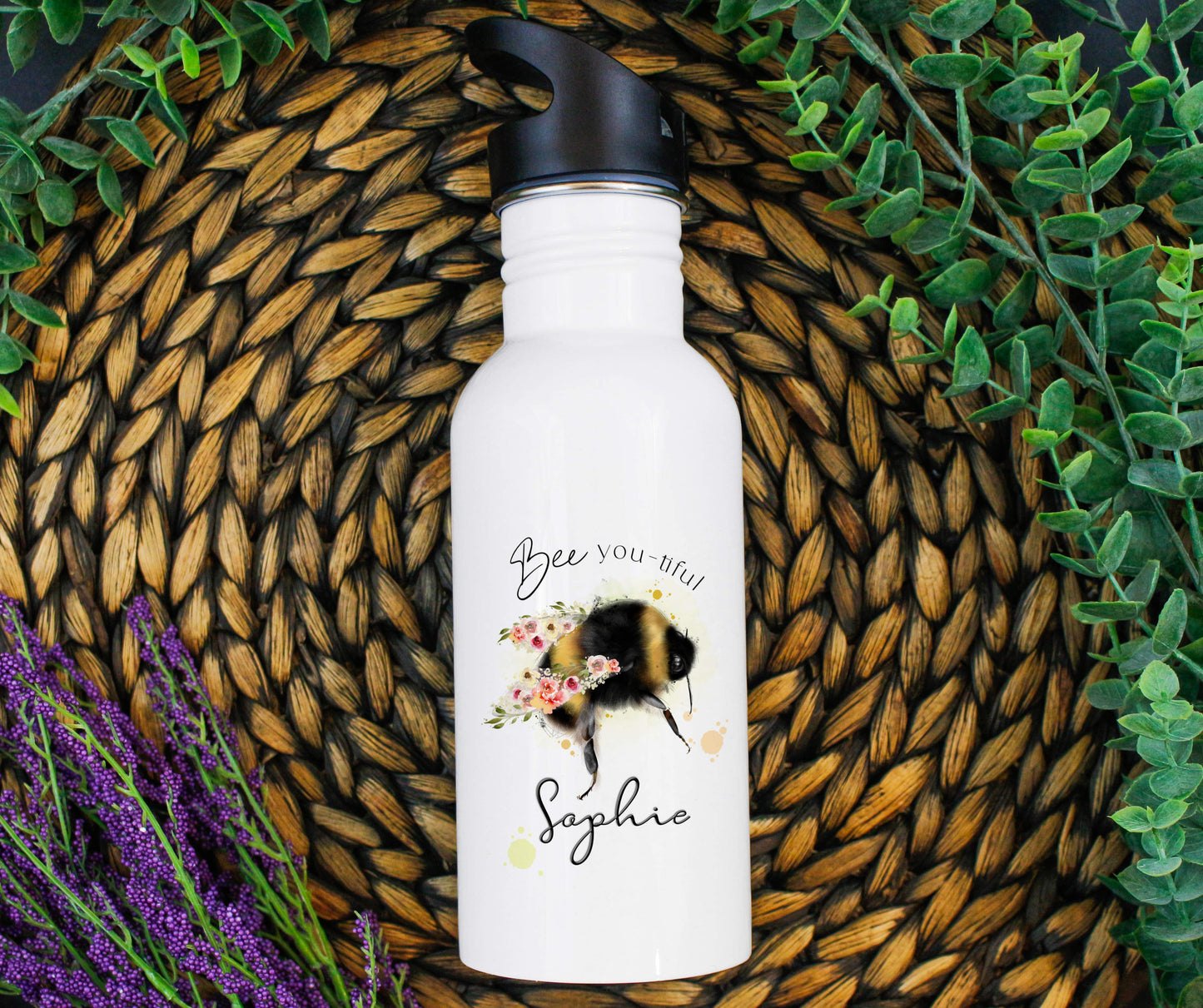 Personalised Bee-youtiful Bottle
