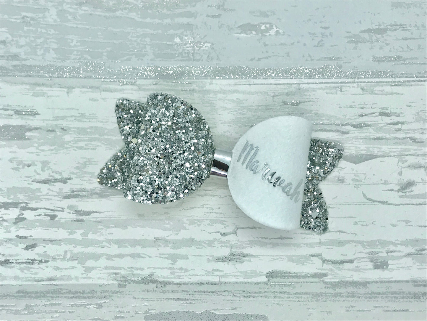 Small Personalised Any Colour Hair Bow, School Colour Bows