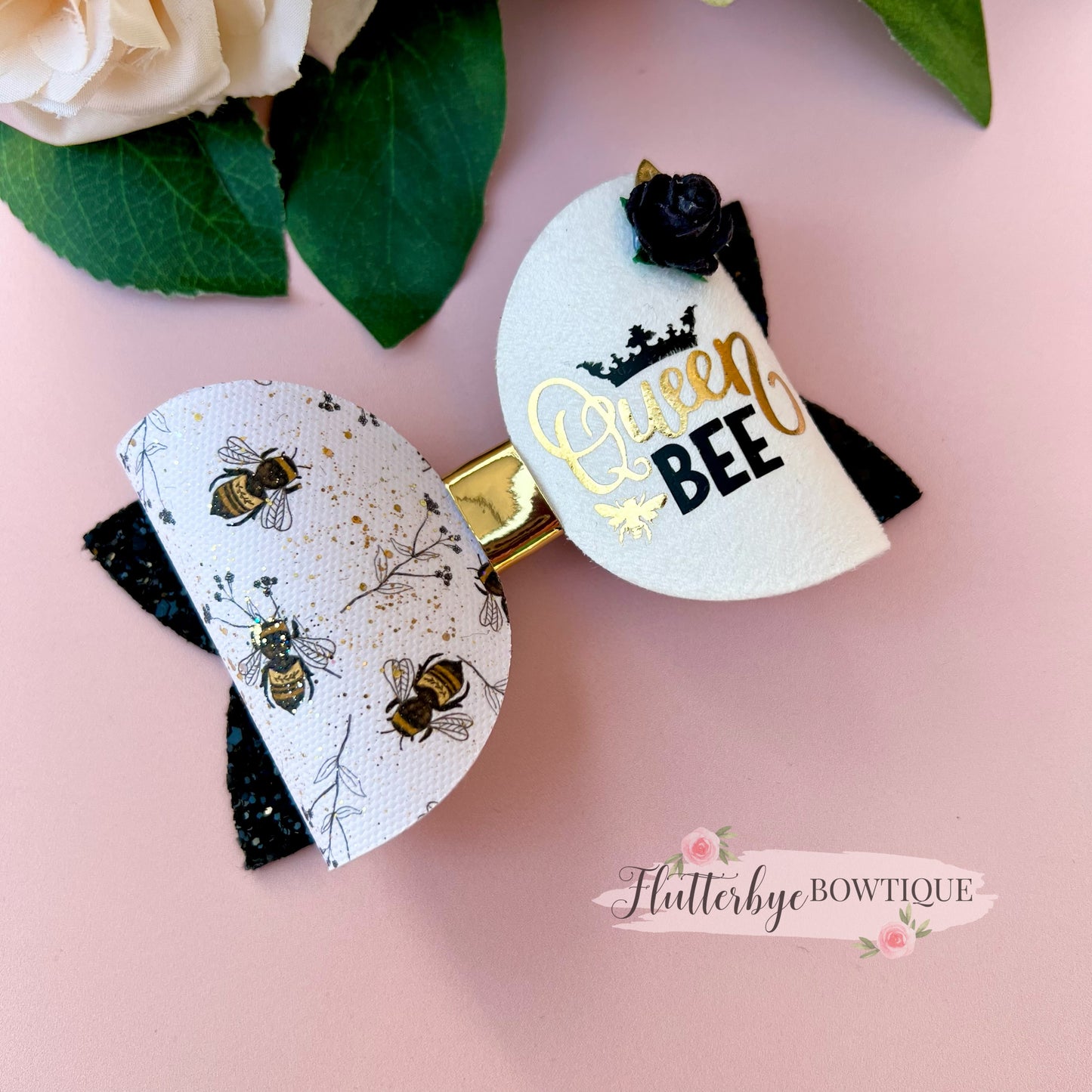 Queen Bee Hair bow