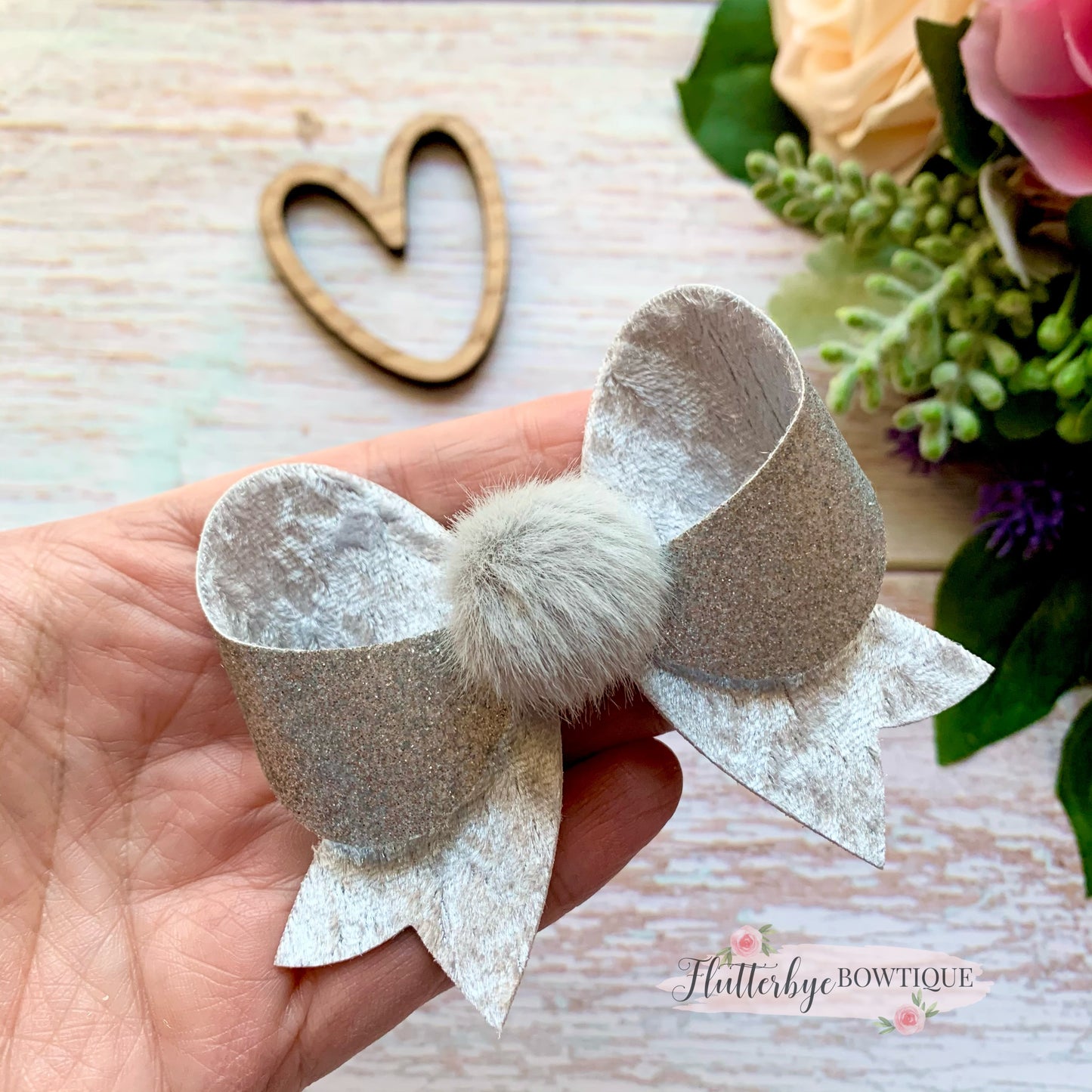 Fancy Pompom Bows