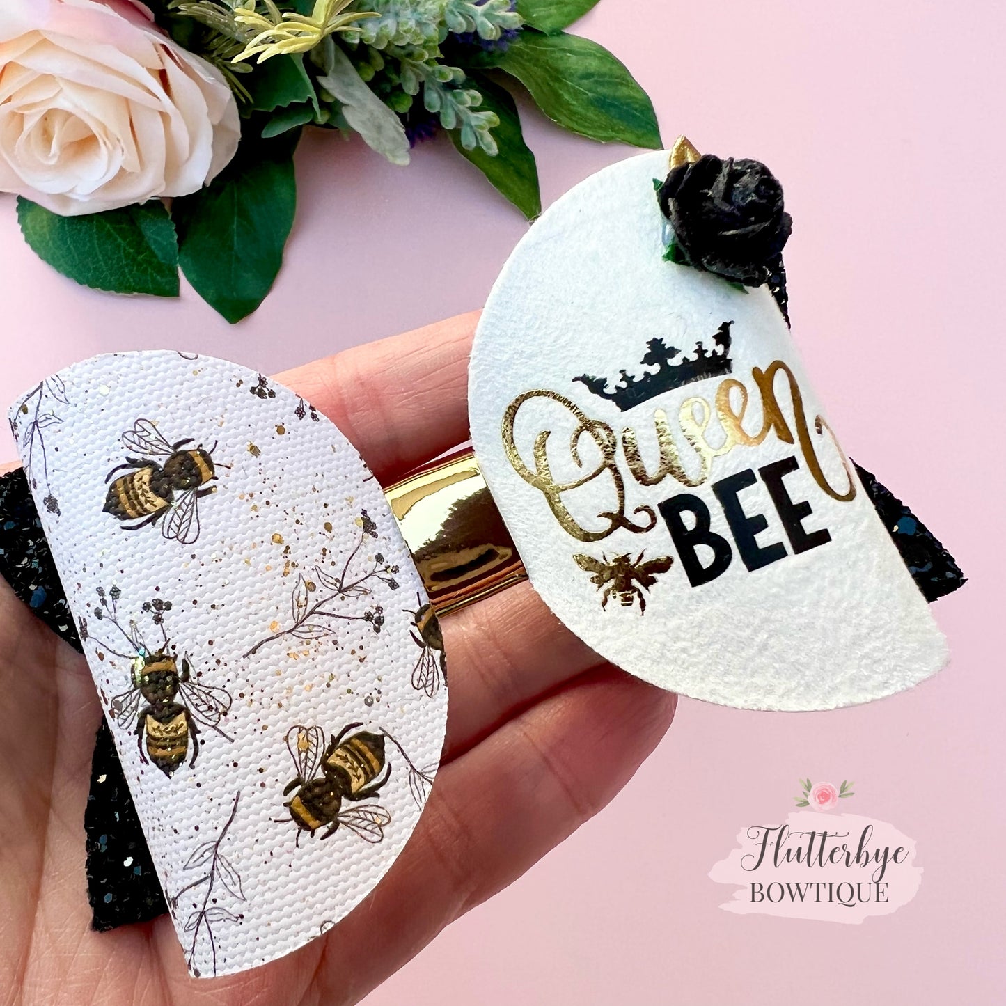 Queen Bee Hair bow