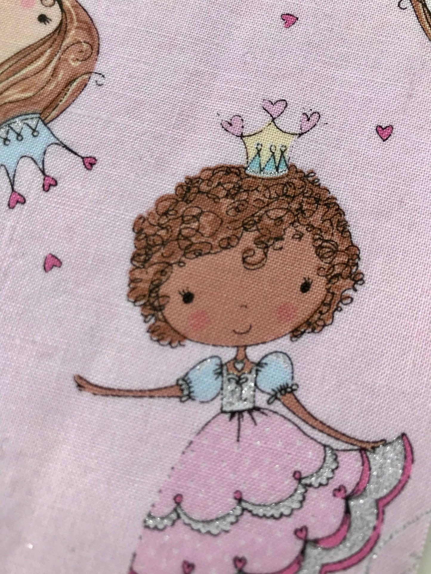 Personalised Princess Hair Bow - Flutterbye Bowtique