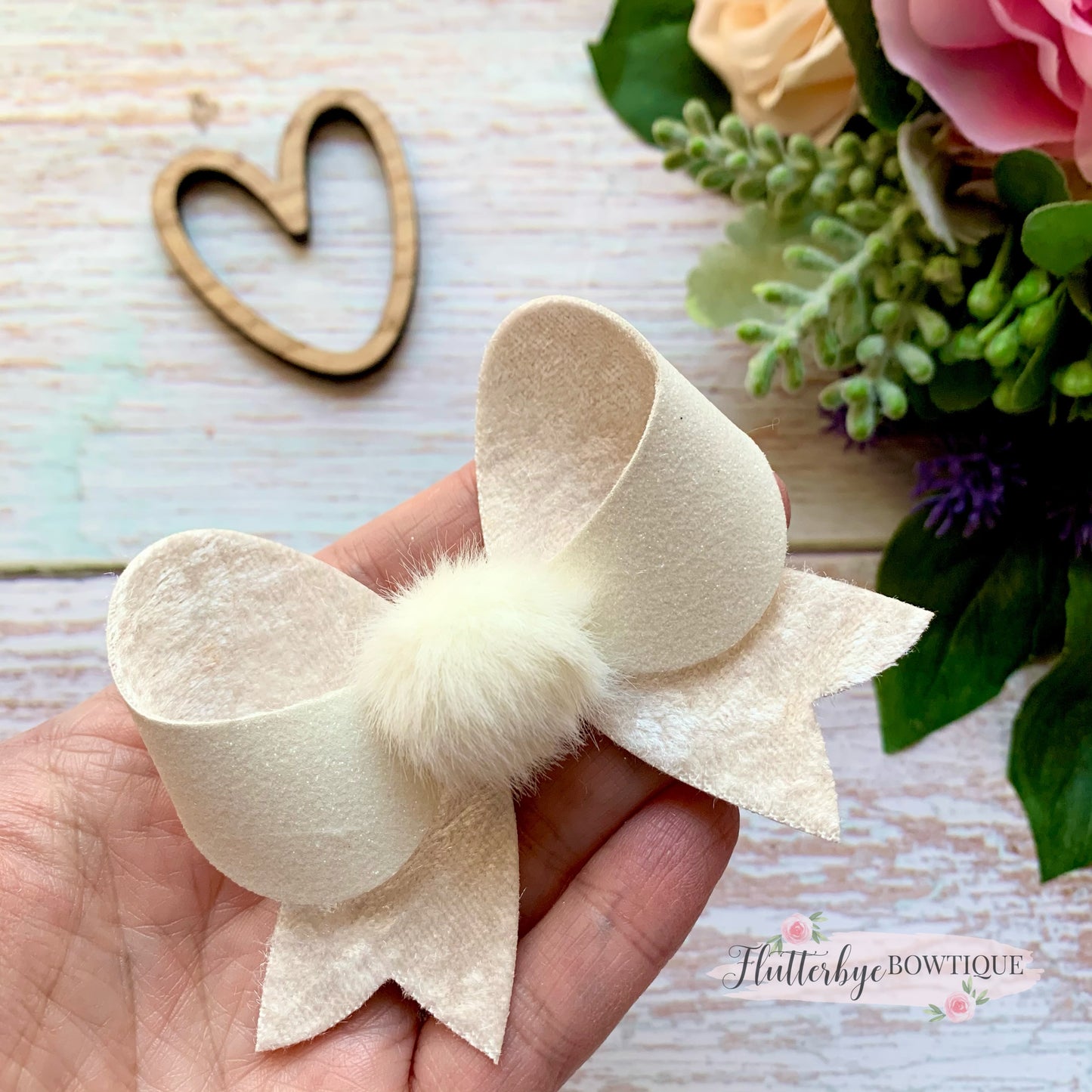 Fancy Pompom Bows