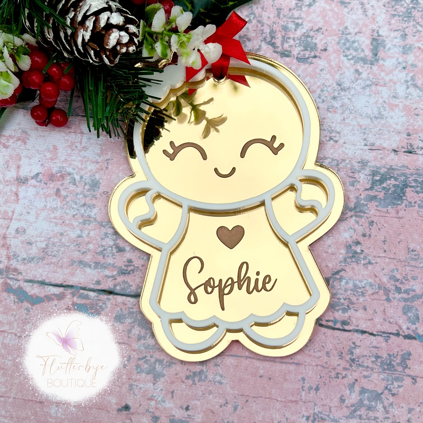 Personalised Gingerbread Decoration