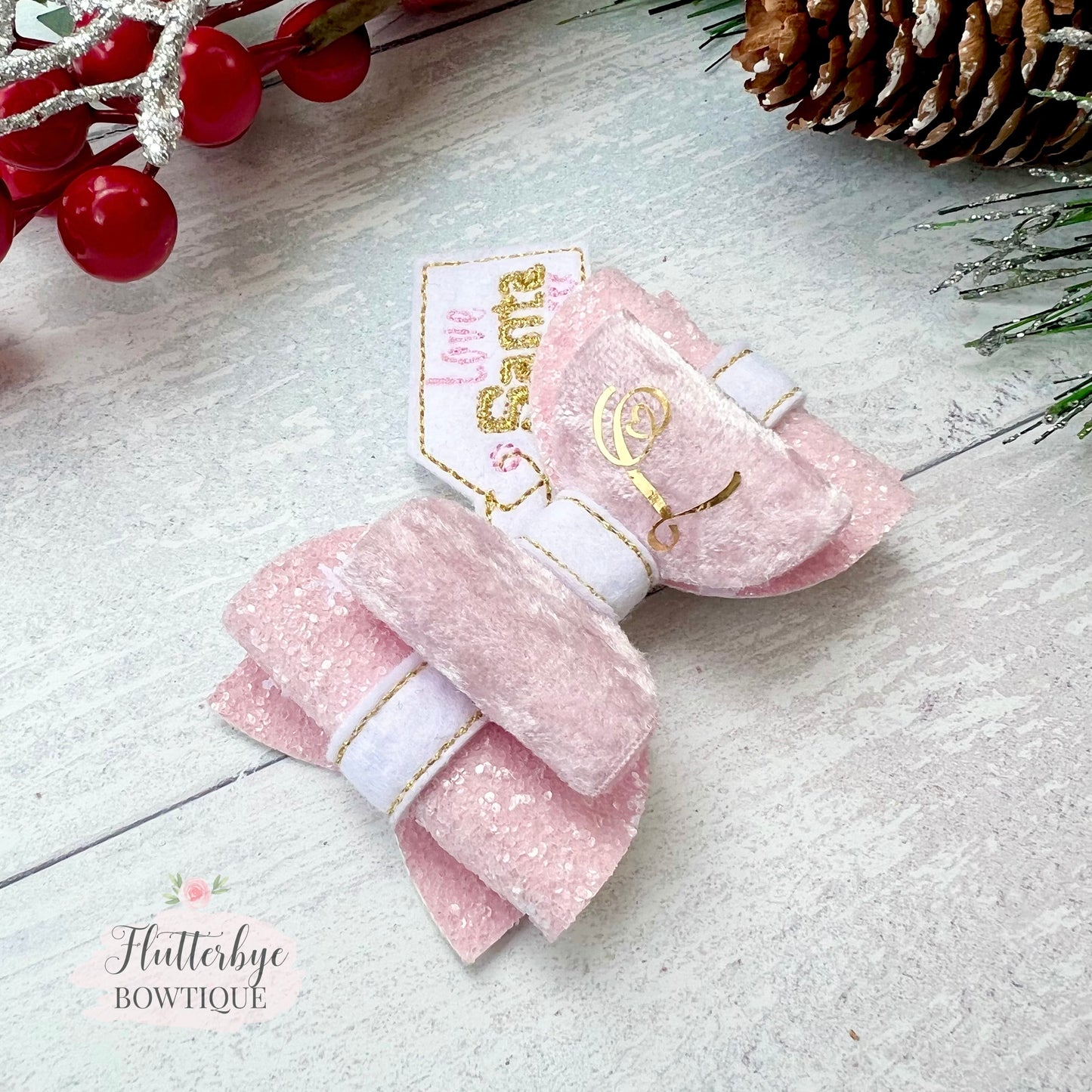 Santa Gift Bow