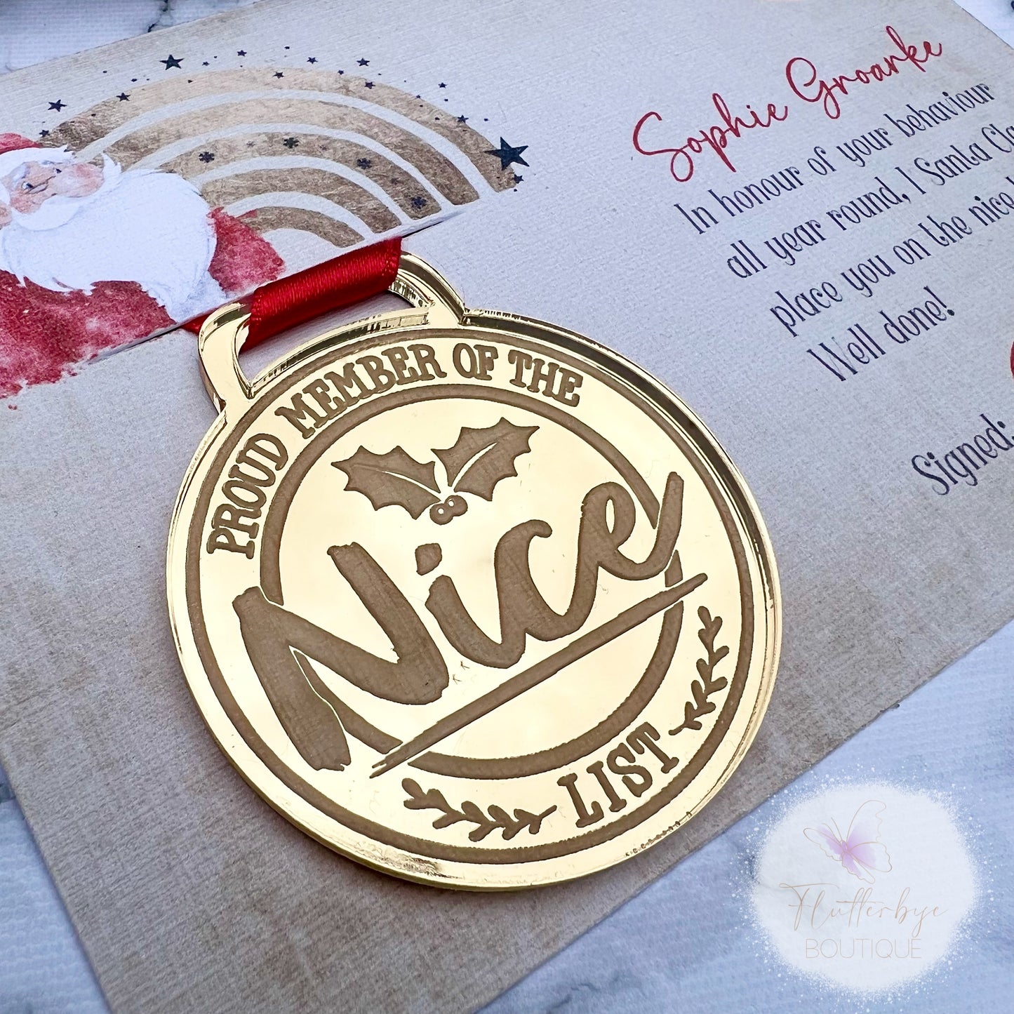 Nice List Medal
