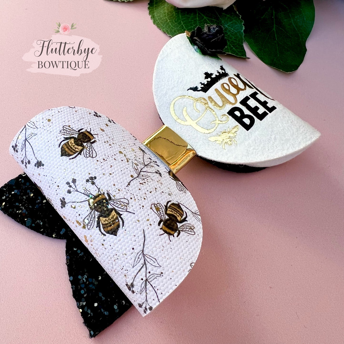 Queen Bee Hair bow