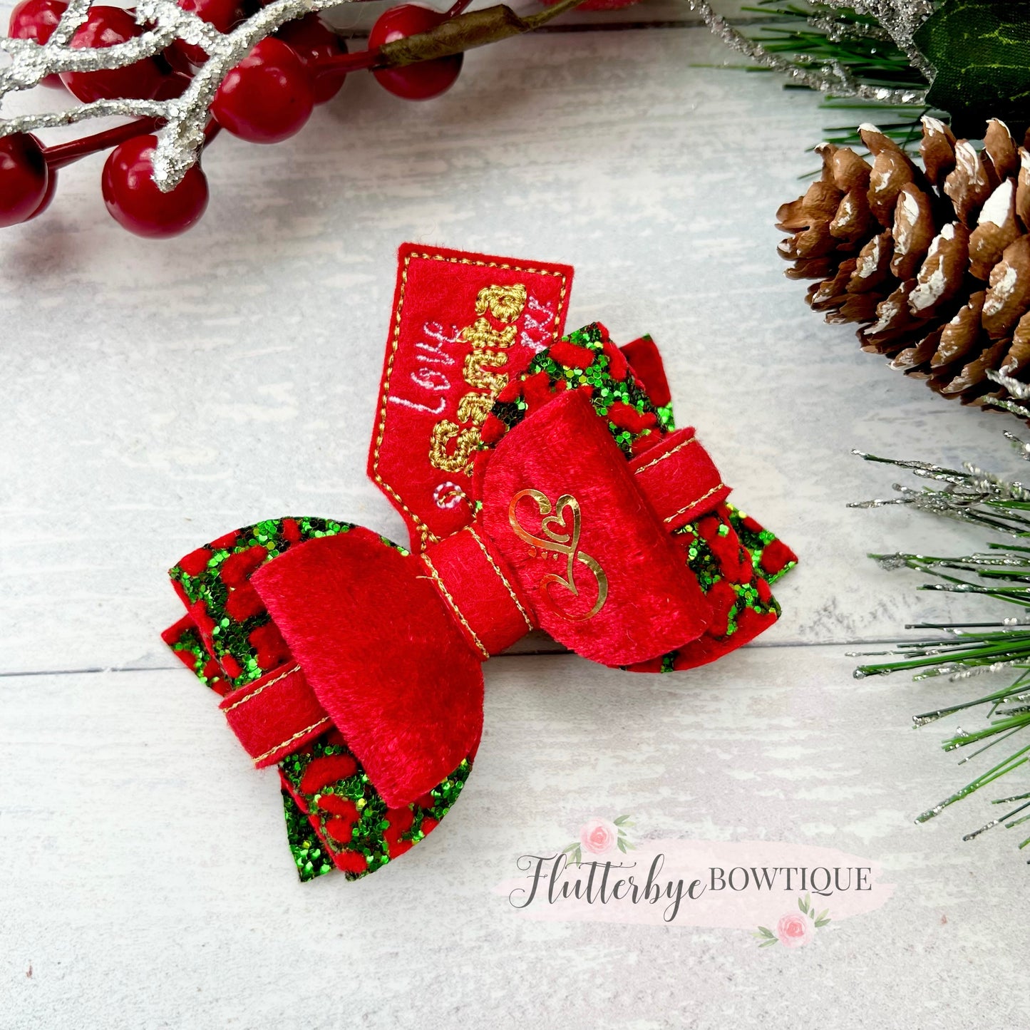 Santa Gift Bow