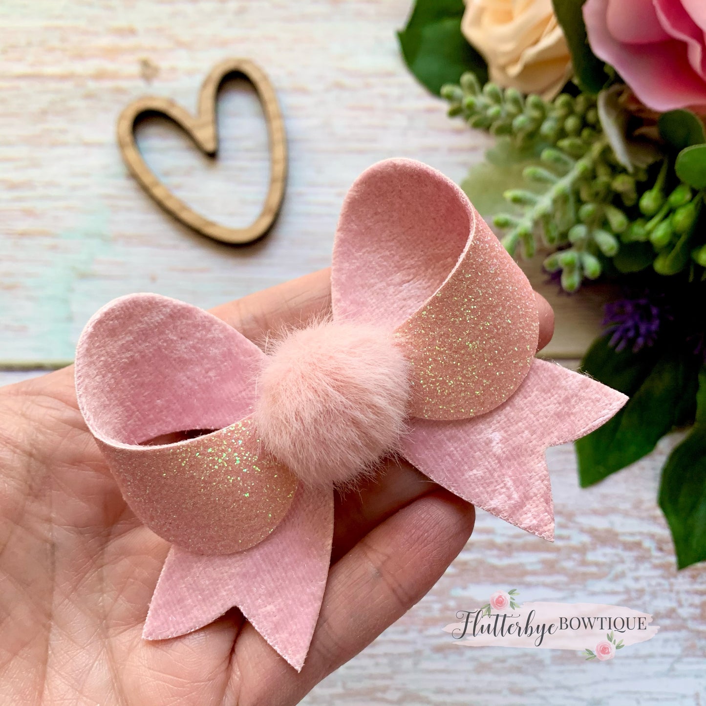 Fancy Pompom Bows