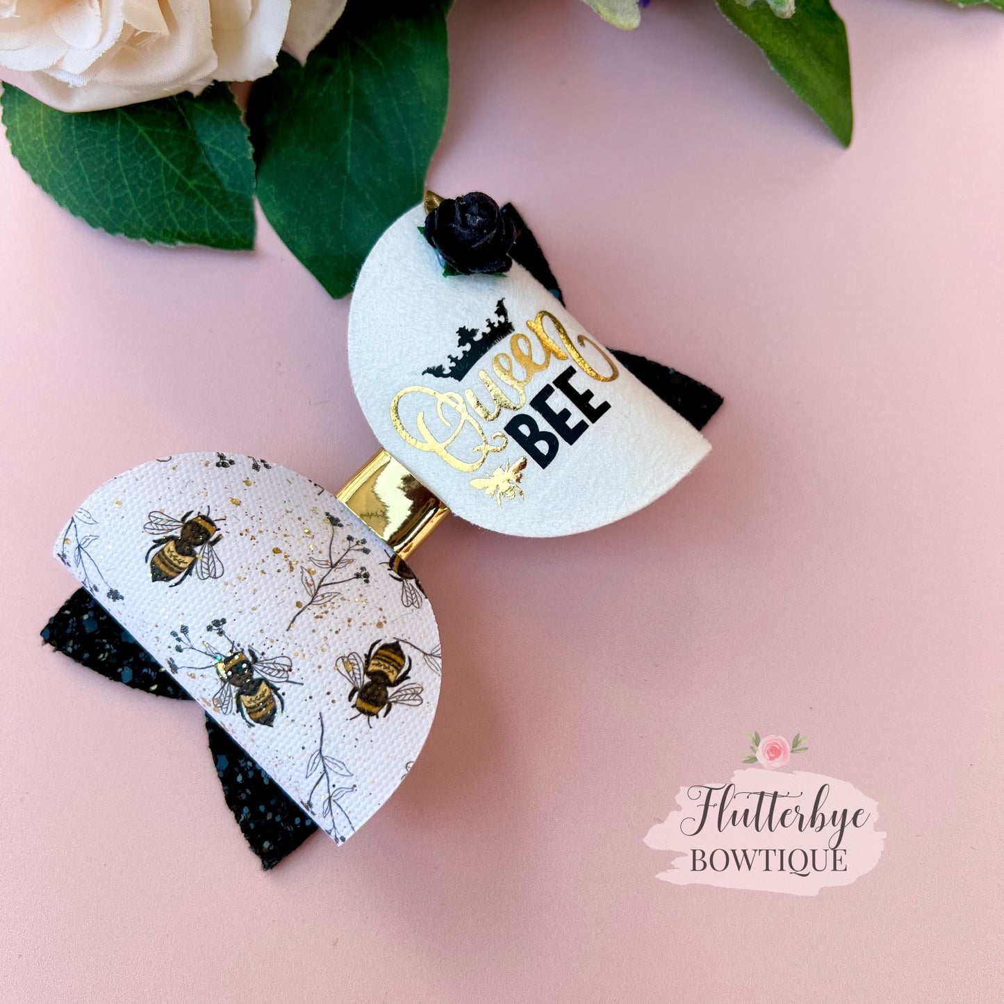 Queen Bee Hair bow