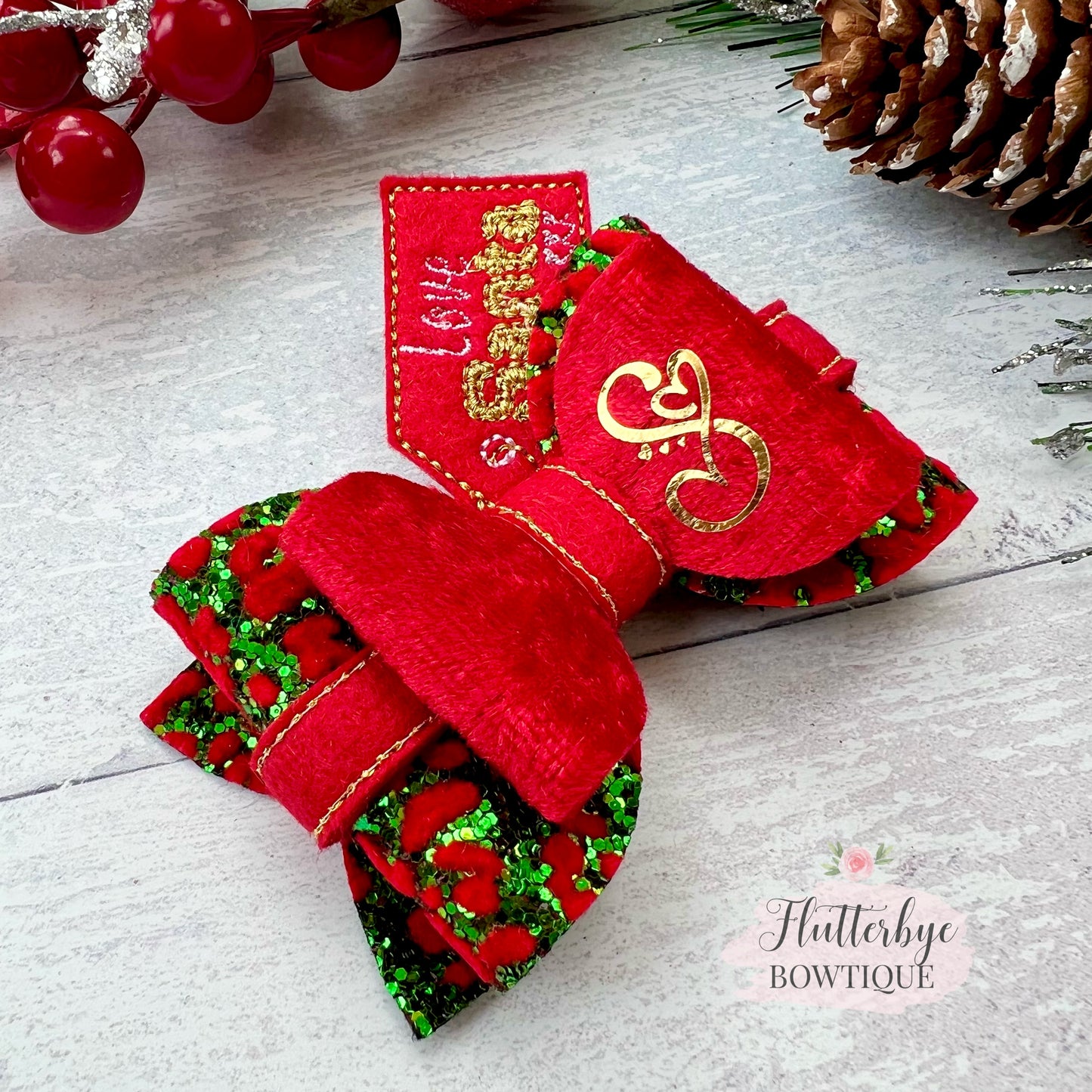 Santa Gift Bow