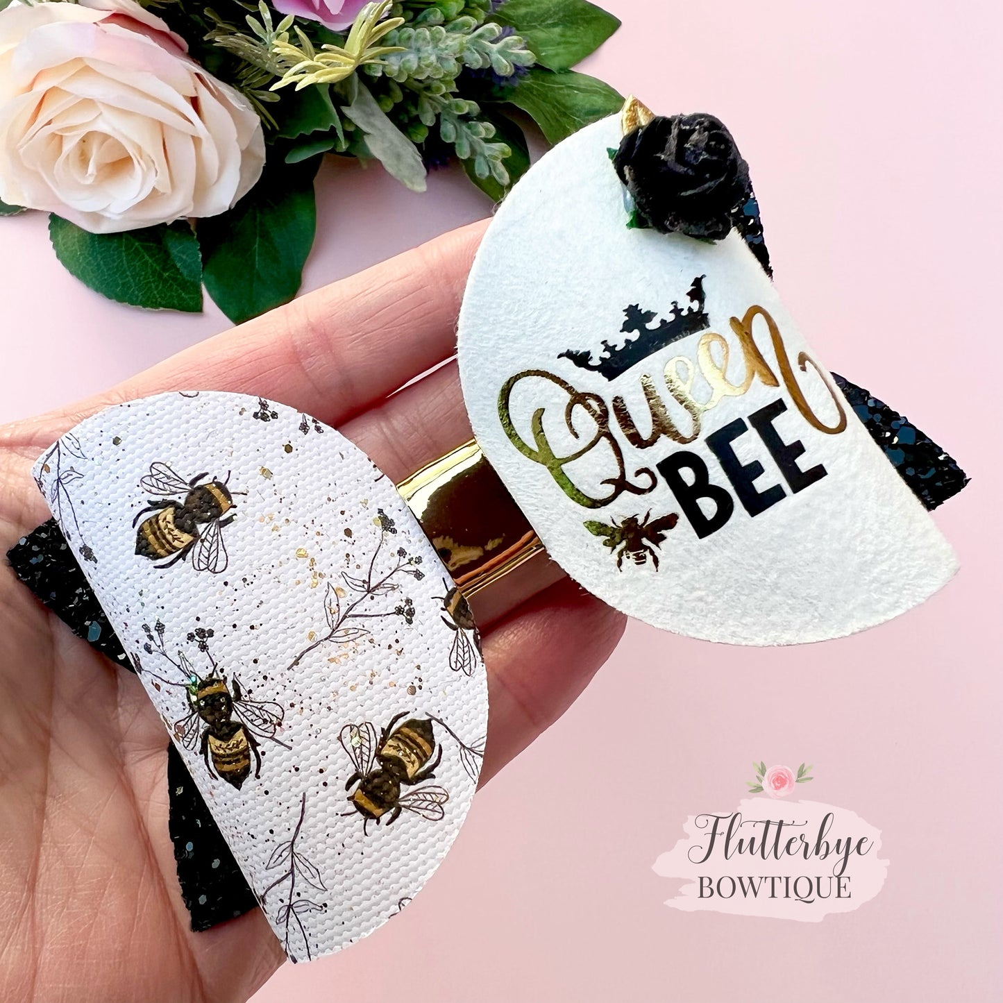 Queen Bee Hair bow