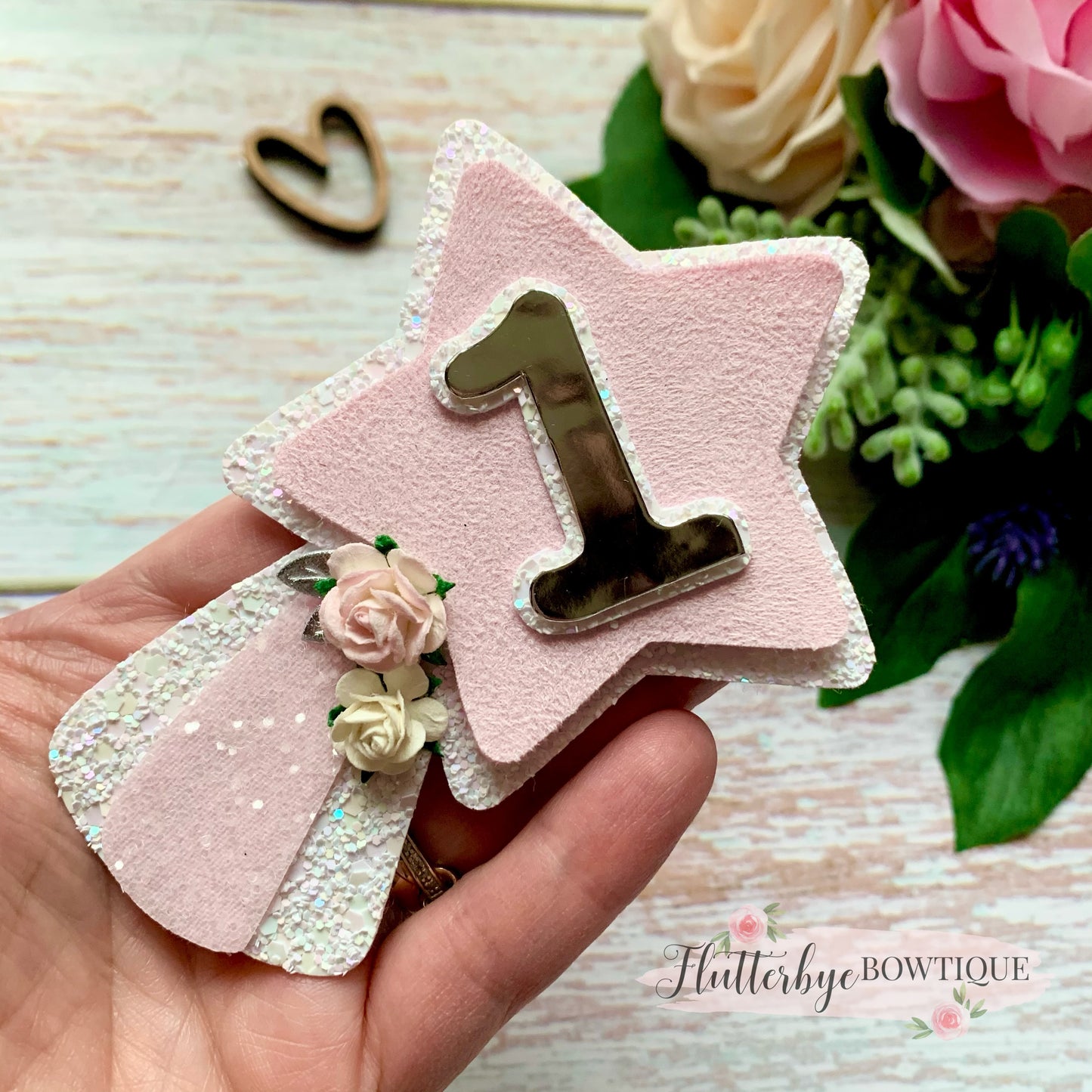 Star Age Birthday Badge, personalised Birthday Rosette