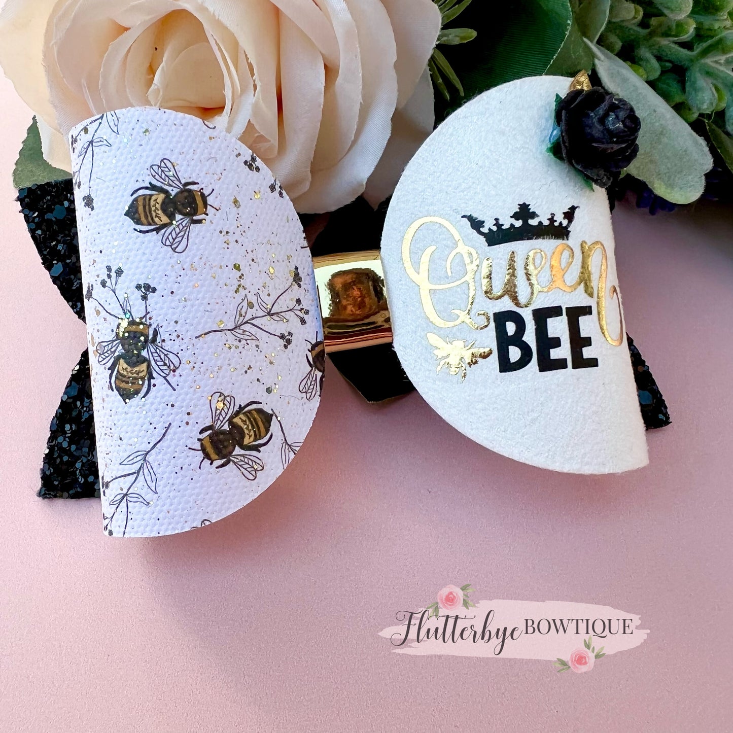 Queen Bee Hair bow