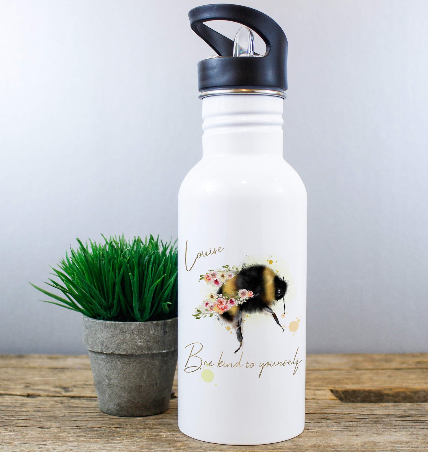 Personalised Bee Kind Bottle