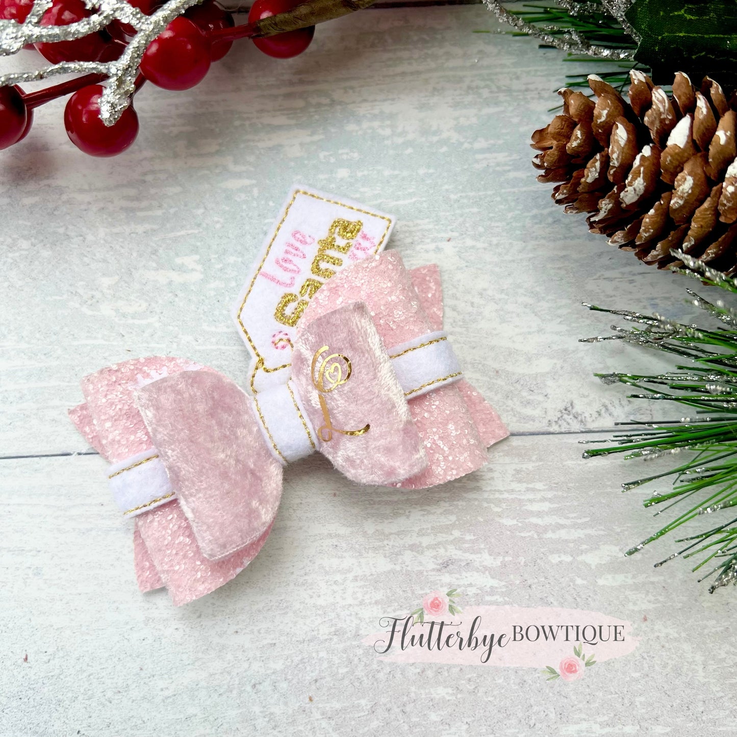 Santa Gift Bow