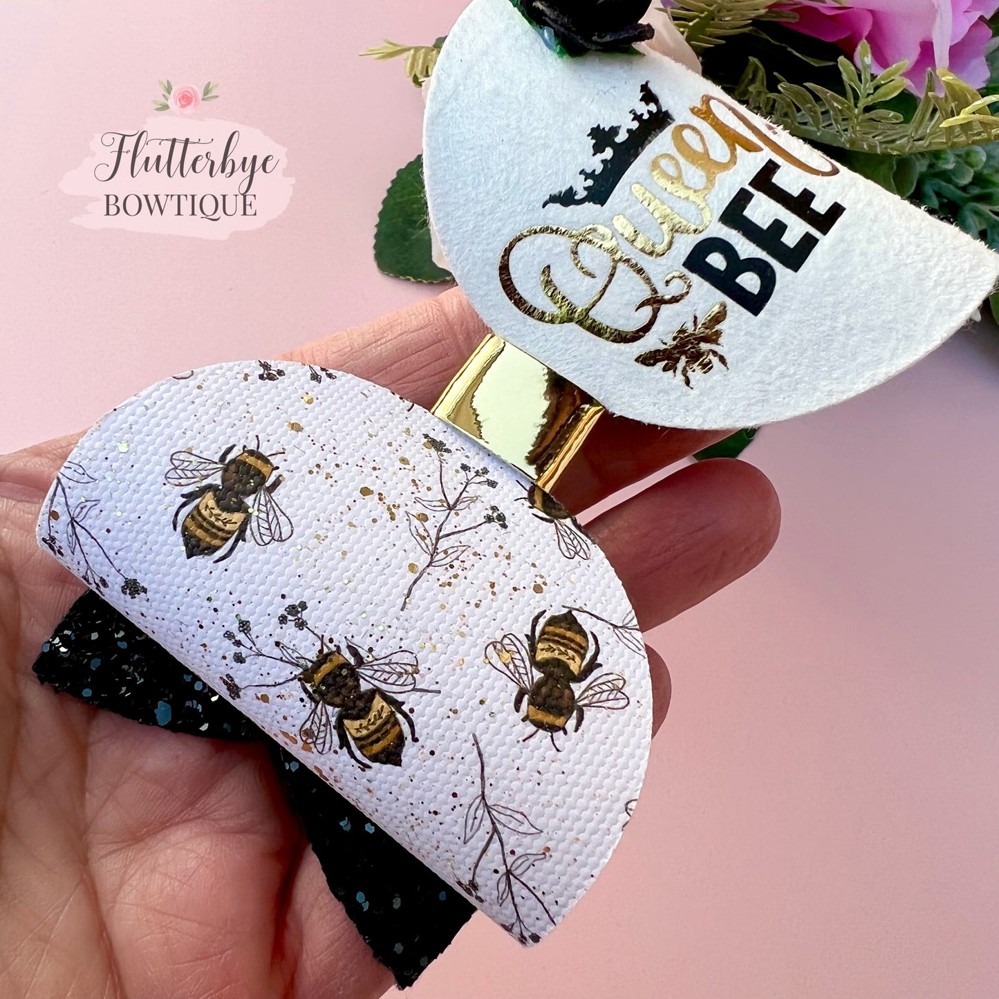 Queen Bee Hair bow