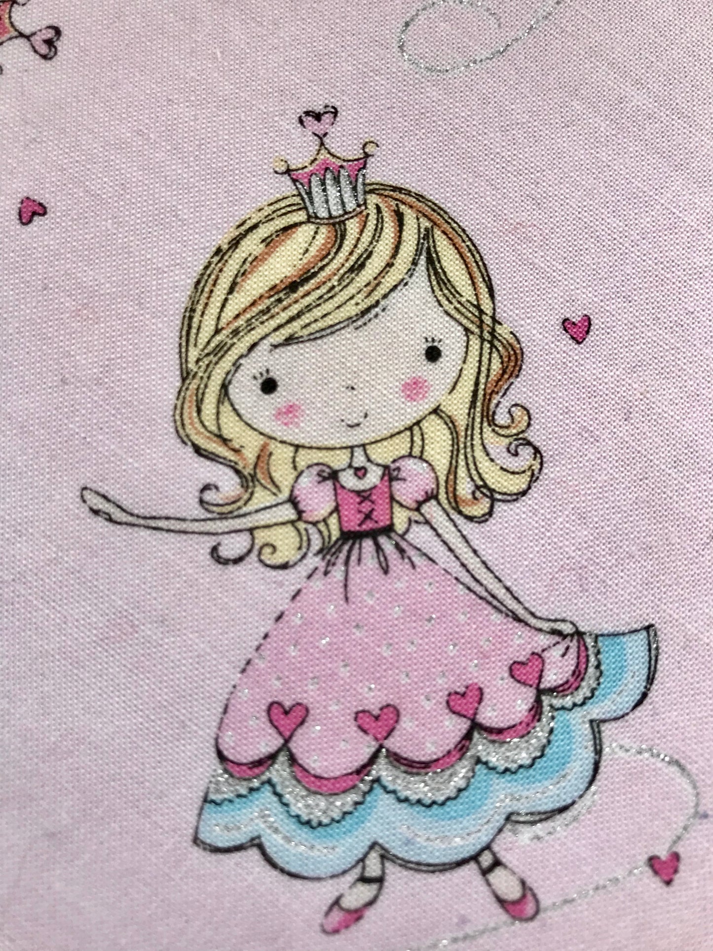 Personalised Princess Hair Bow - Flutterbye Bowtique