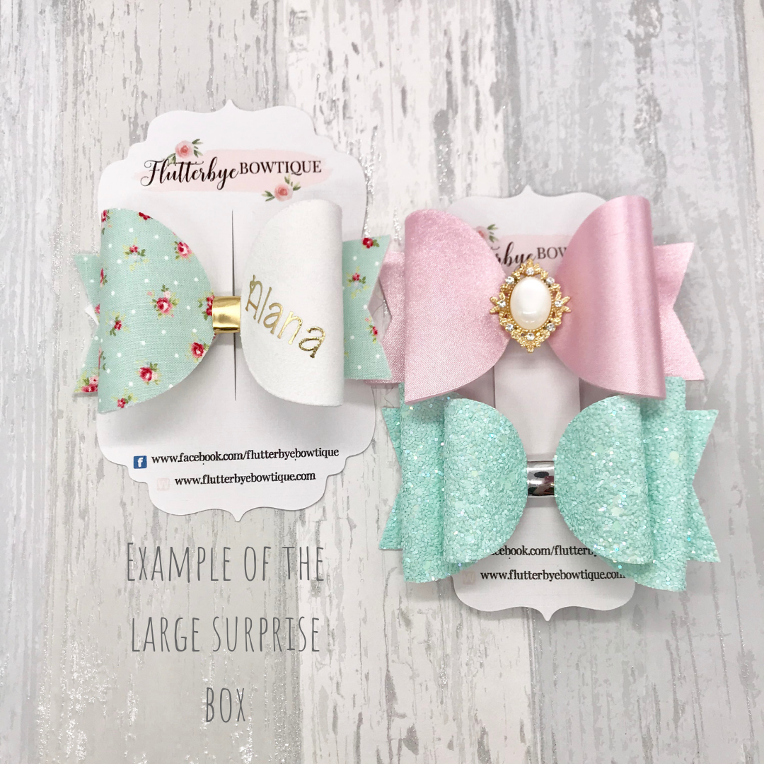 £10 Surprise Bow Box - Flutterbye Bowtique