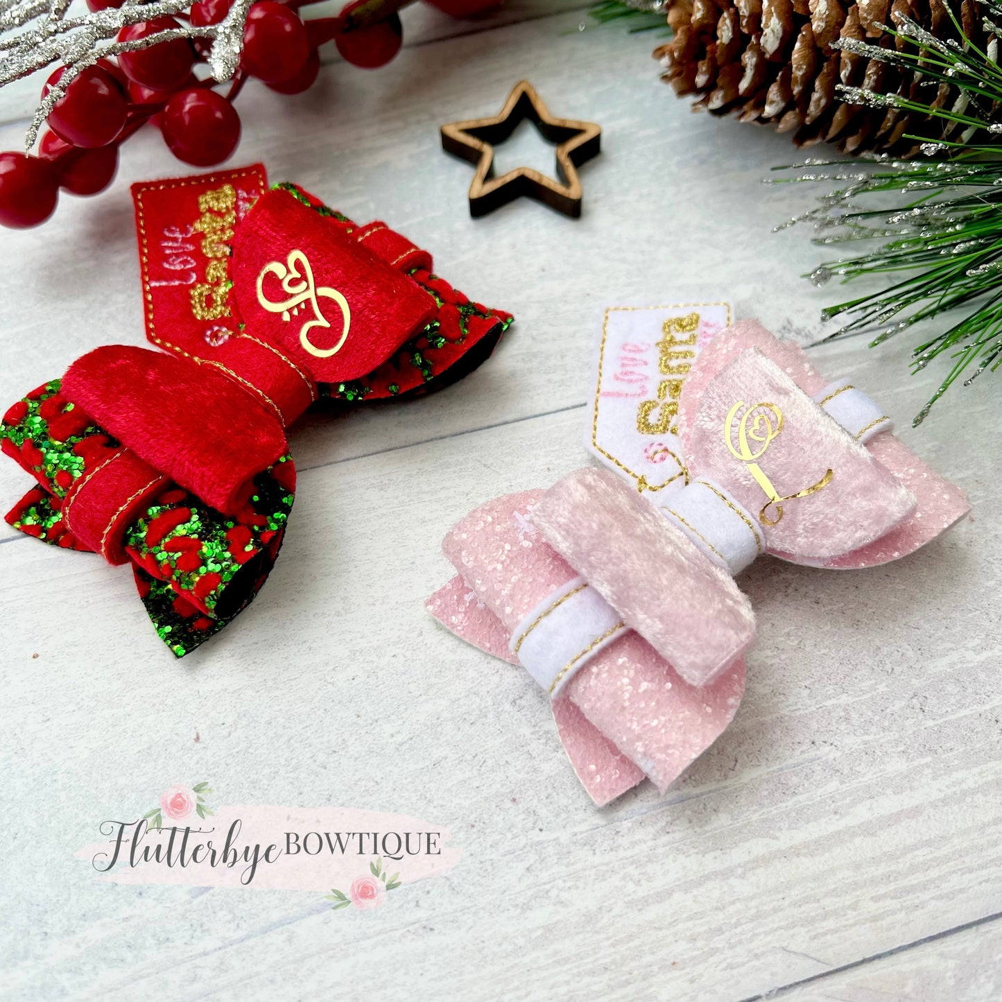 Santa Gift Bow