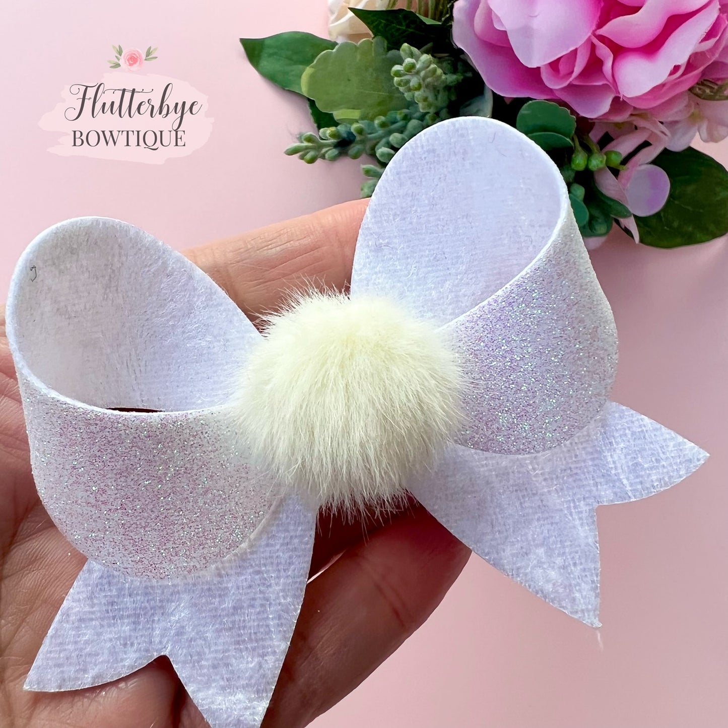 Fancy Pompom Bows