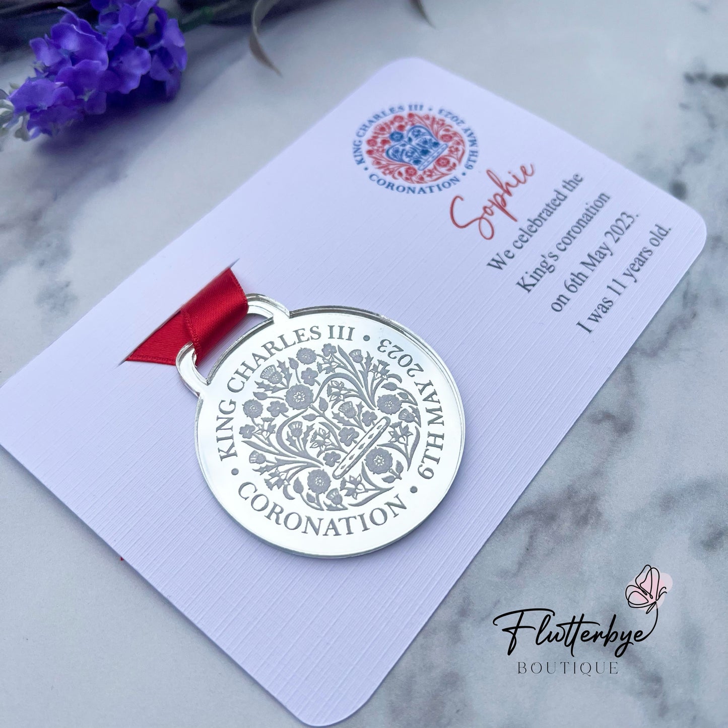 Coronation Medal, King Charles gift