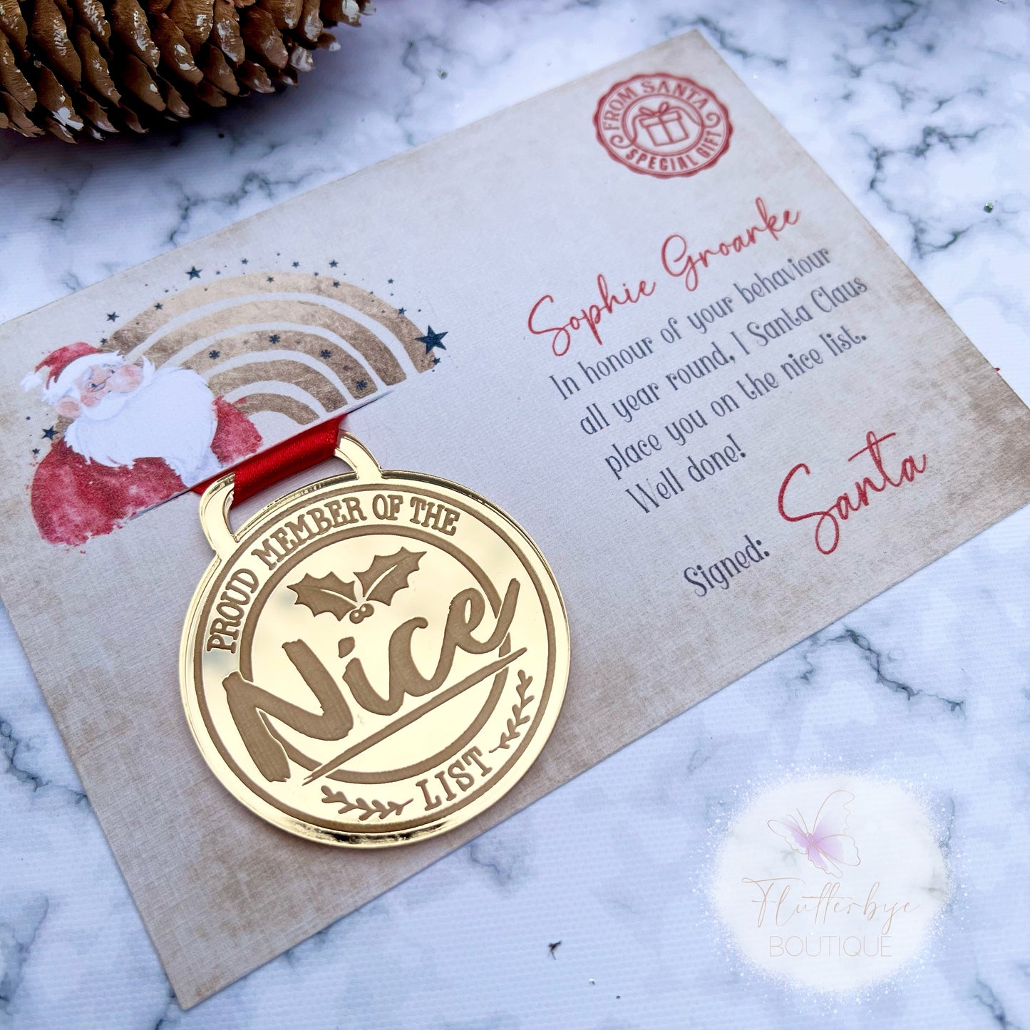 Nice List Medal