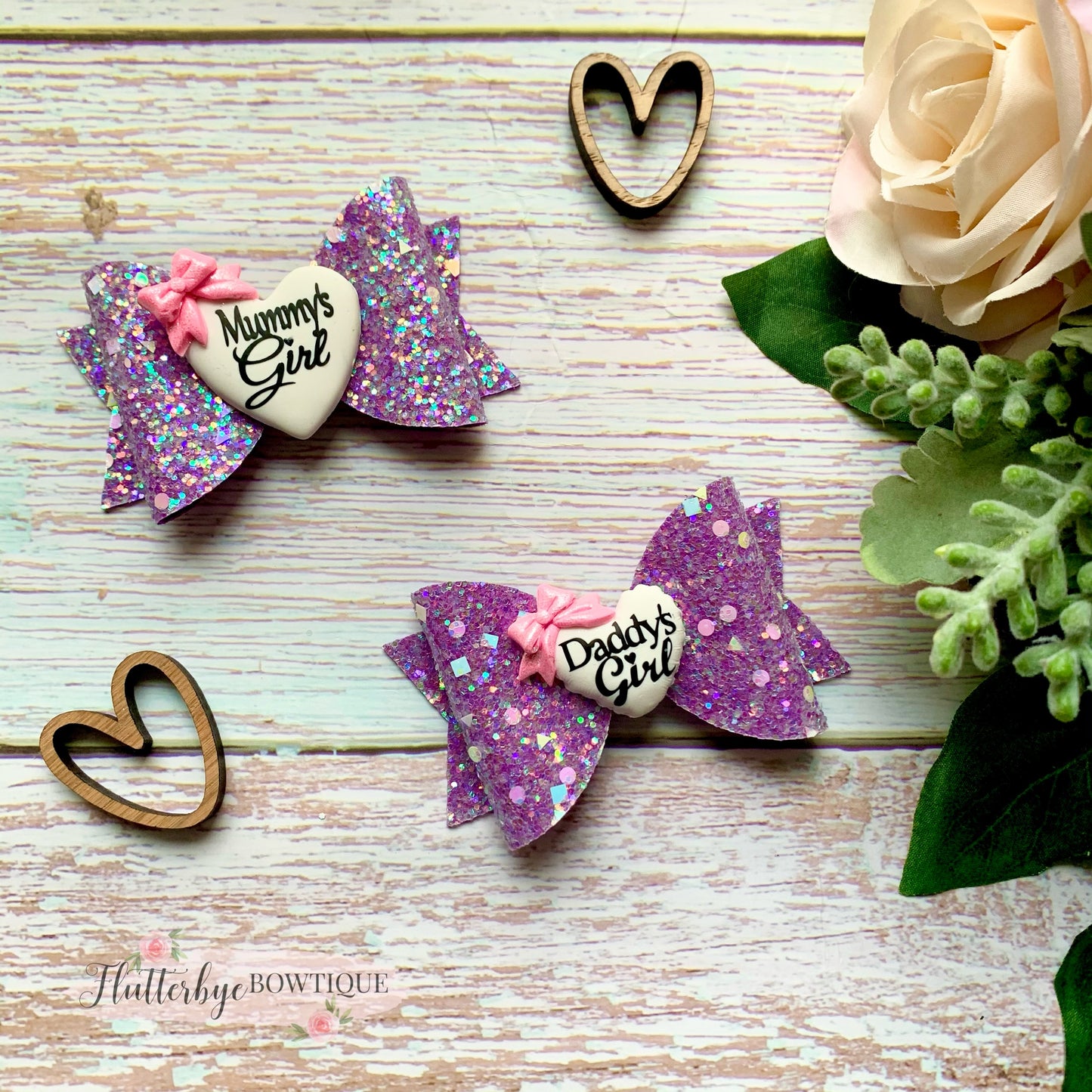 Mummy’s Girl and Daddy’s Girl Clay Bow