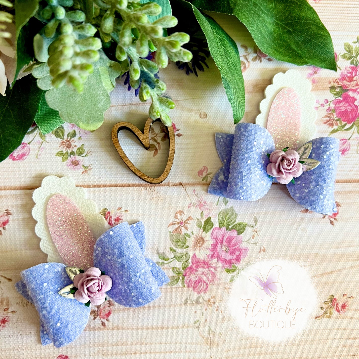 Bunny Ear Piggies, Bunny bow set