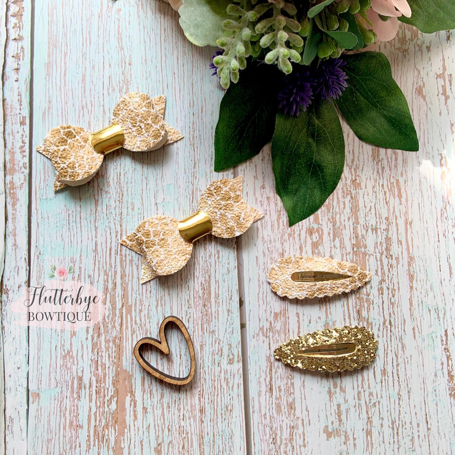 Wild Child Animal Print Glitter Set