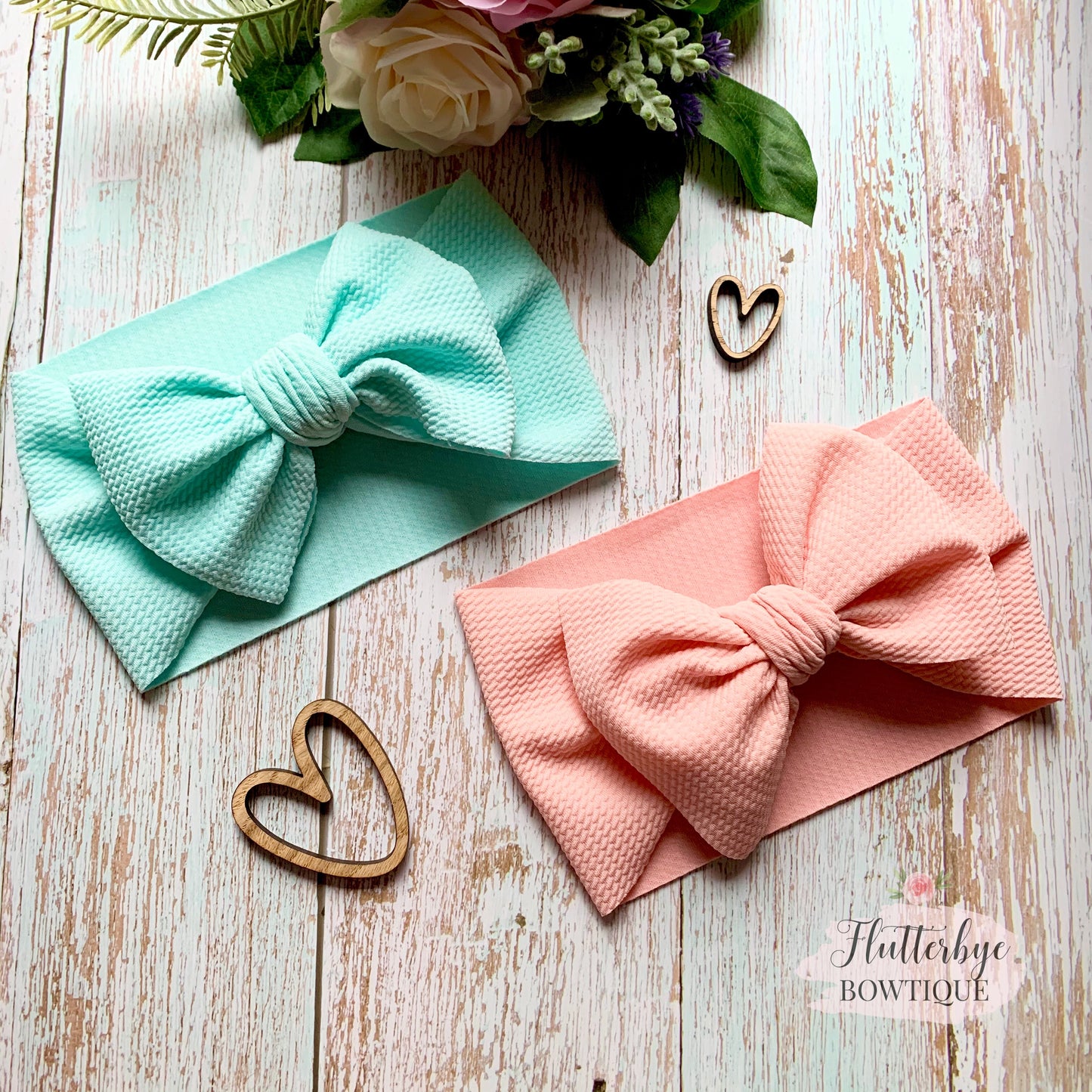 Soft Bow head wrap, stretchy baby headband