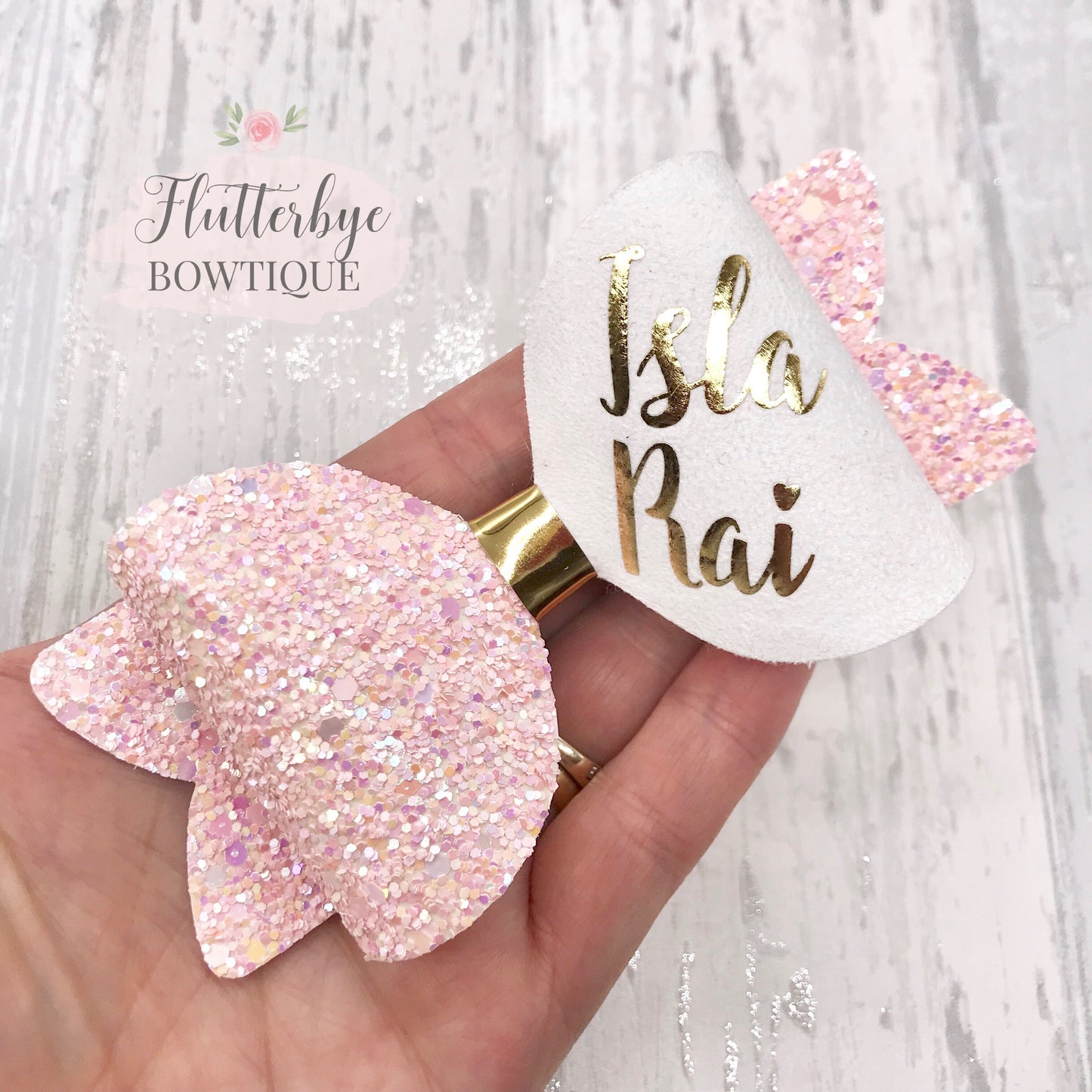 Large Personalised Any Colour Bow