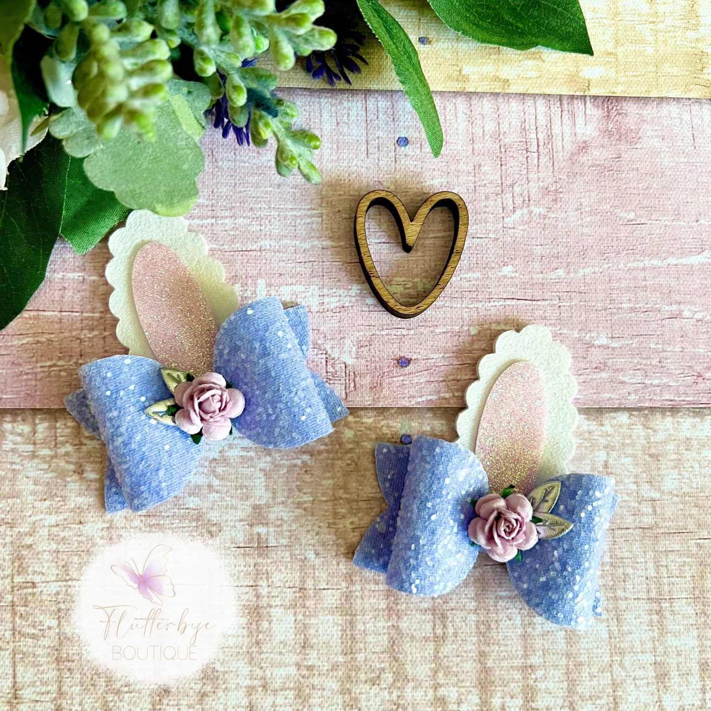 Bunny Ear Piggies, Bunny bow set
