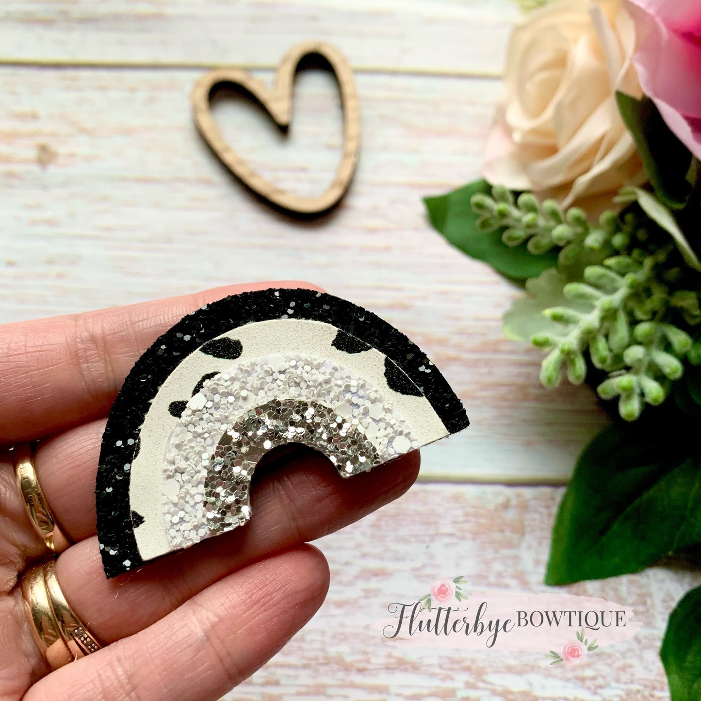 Monochrome Rainbow Set, Leopard Rainbow